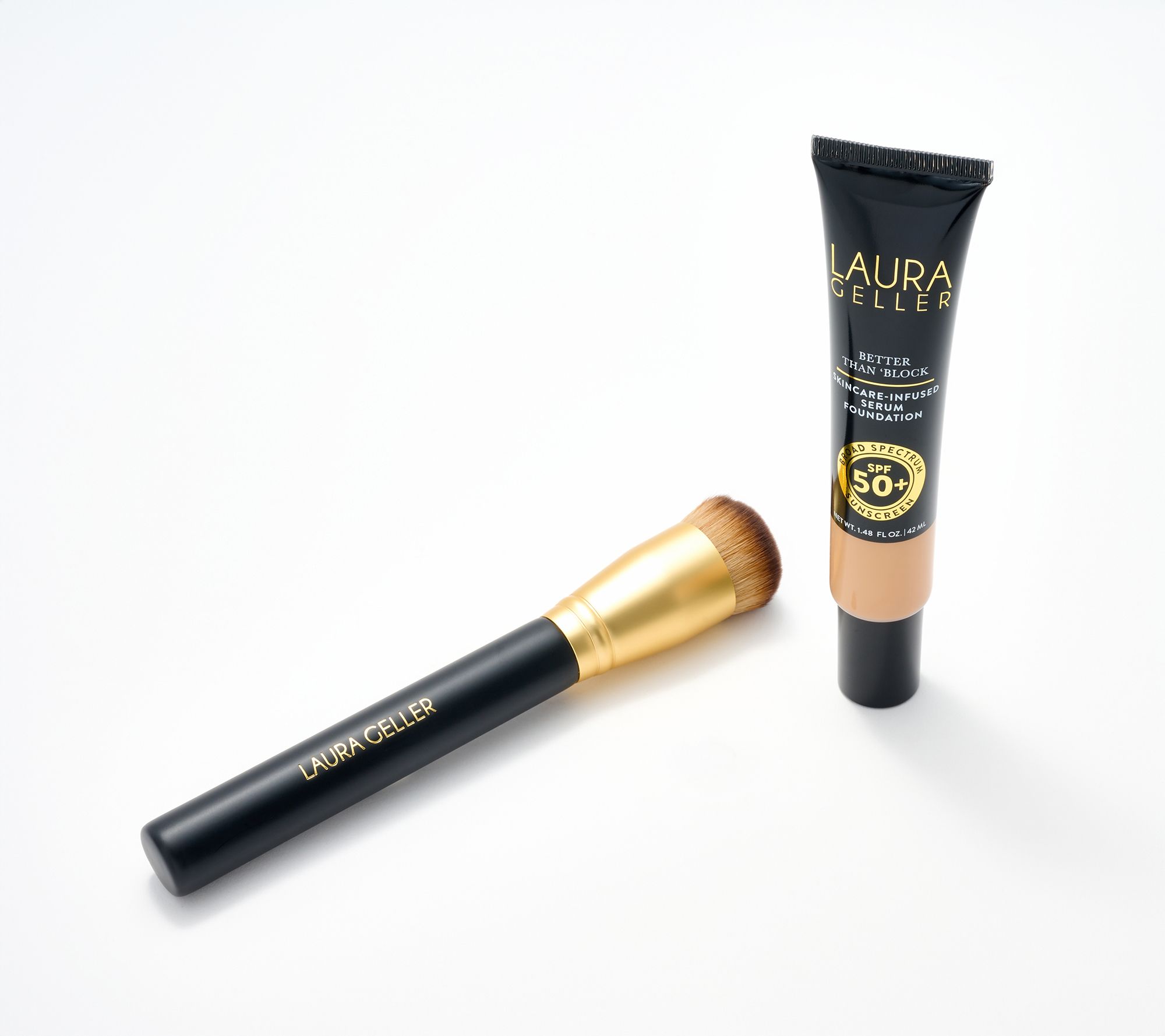 Laura Geller SPF 50 Tinted Moisturizer with Brush