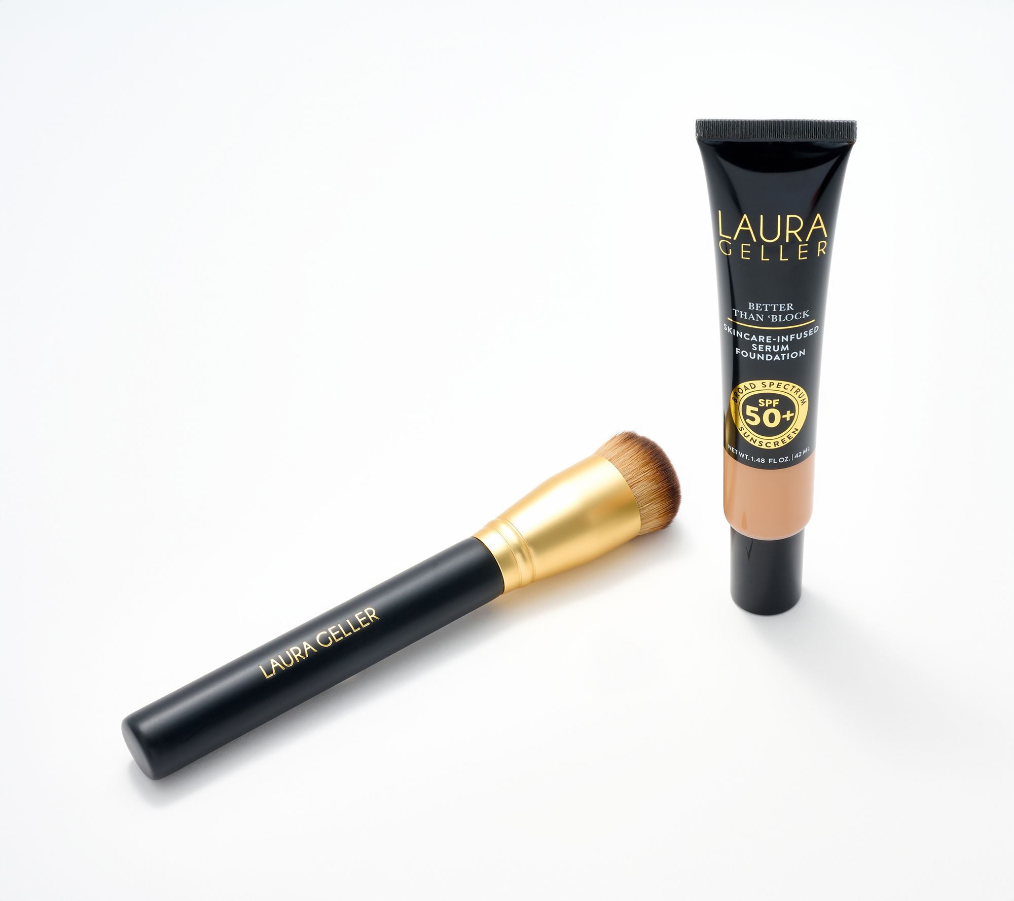 Laura Geller SPF 50 Tinted Moisturizer with Brush