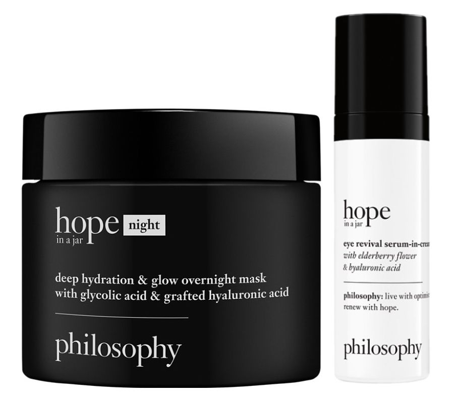 philosophy hope in a jar PM eye & face duo