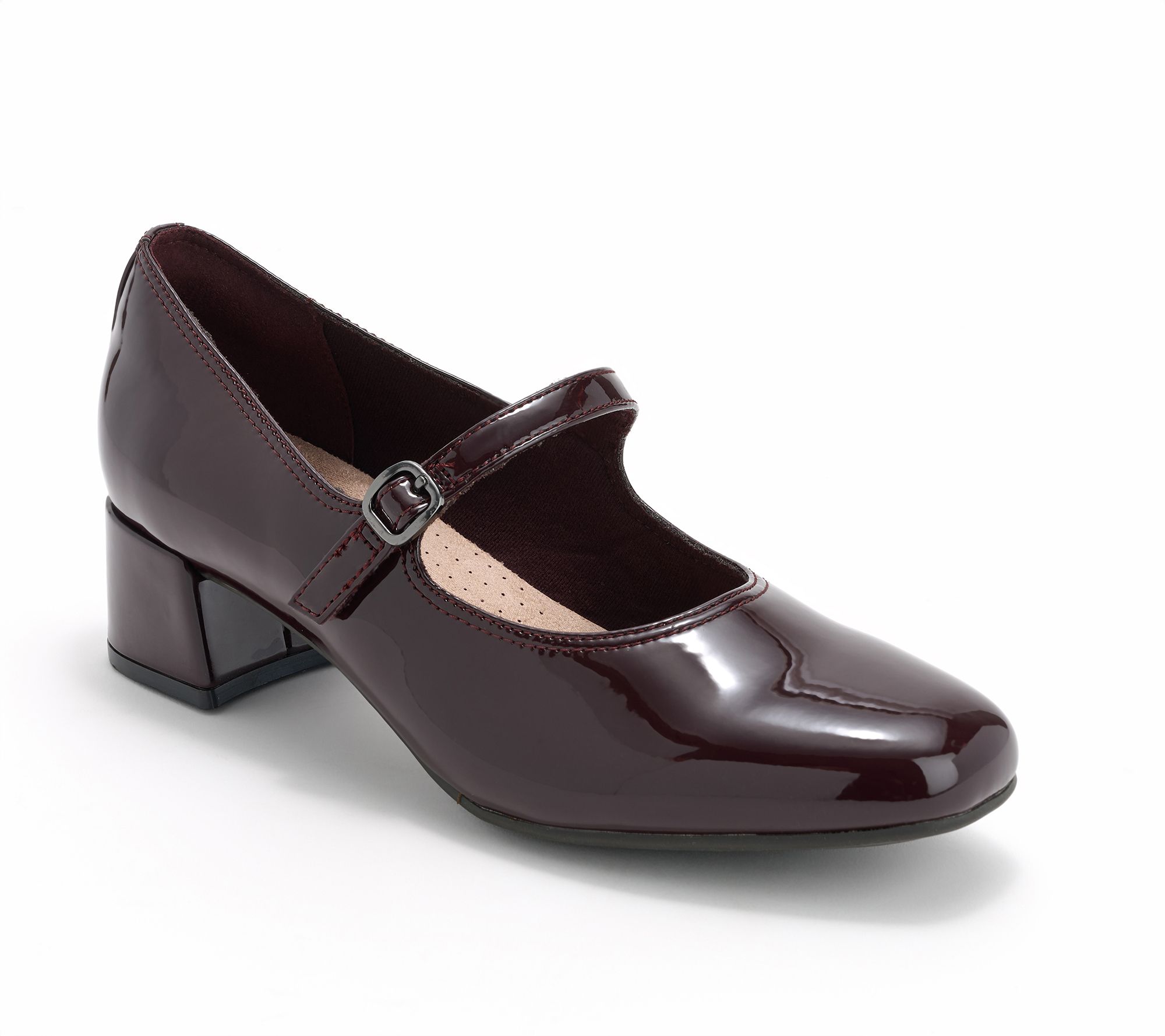 Clarks Collection Leather Mary-Janes- Iridessa Rae