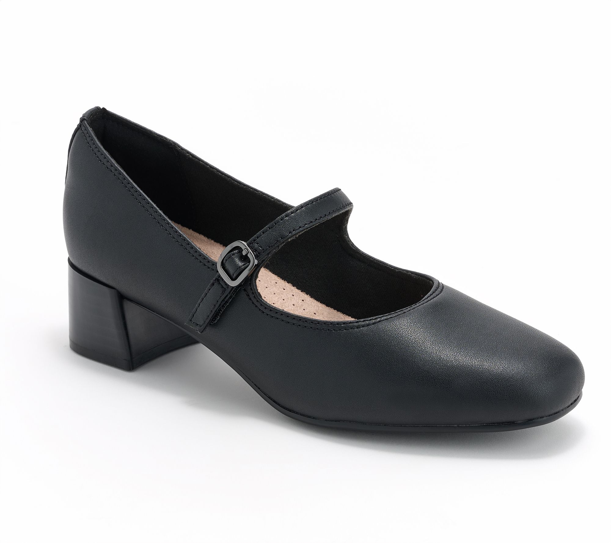 Clarks Collection Leather Mary-Janes- Iridessa Rae