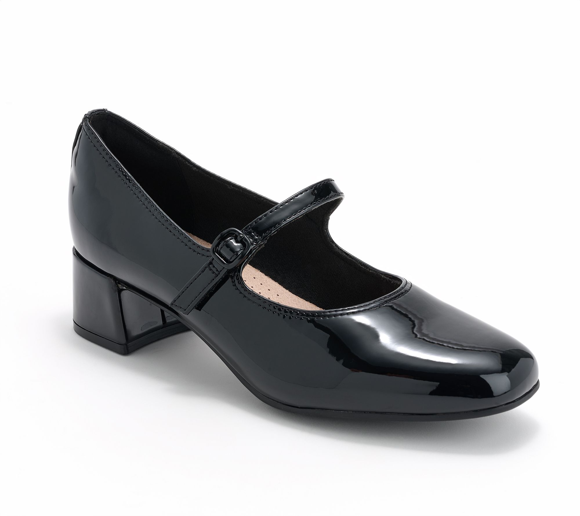 Clarks Collection Leather Mary-Janes- Iridessa Rae