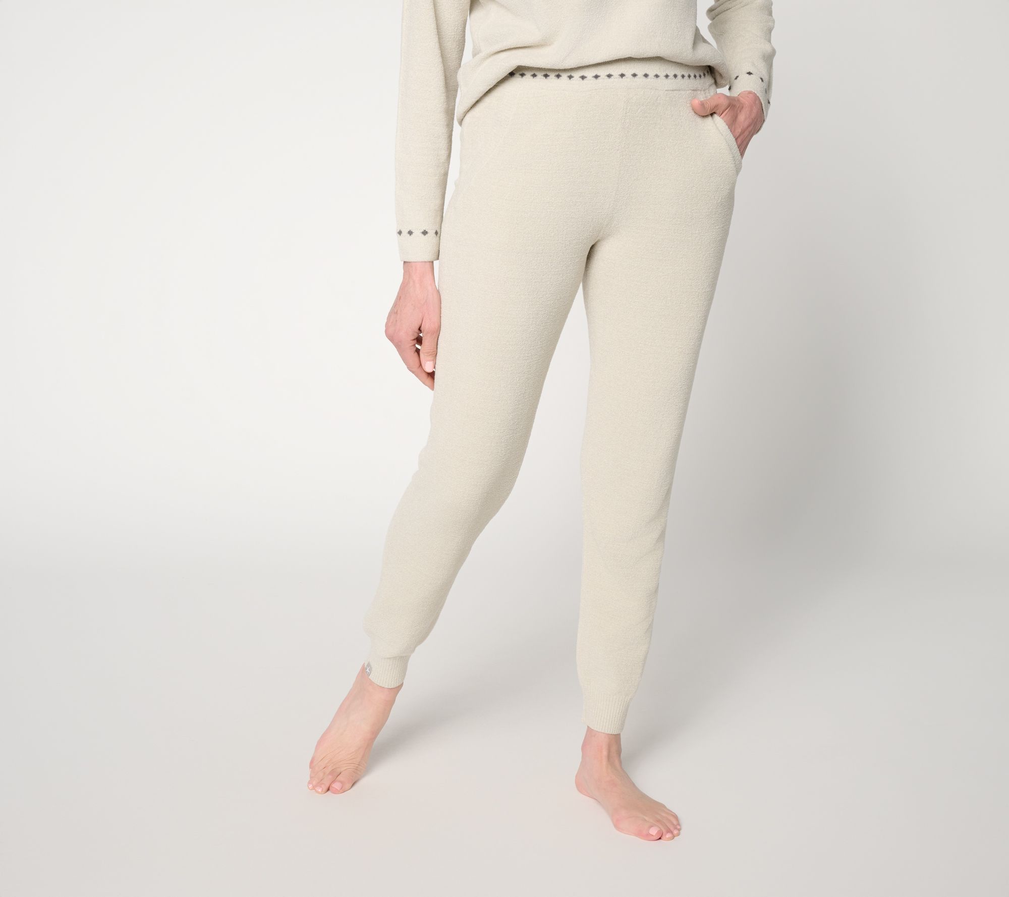 Barefoot Dreams Petite CozyChic Ultra Lite Mini Diamond Jogger