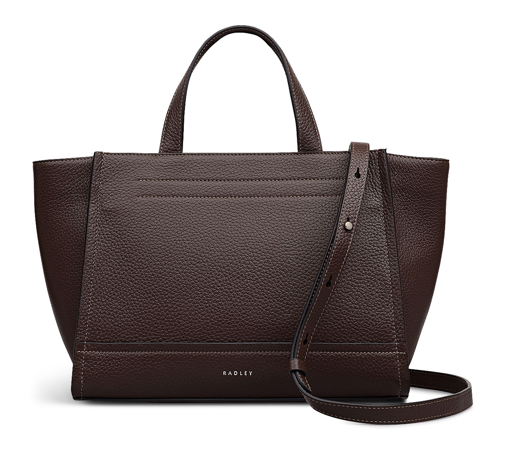 RADLEY London Oak Street Medium Ziptop LeatherSatchel