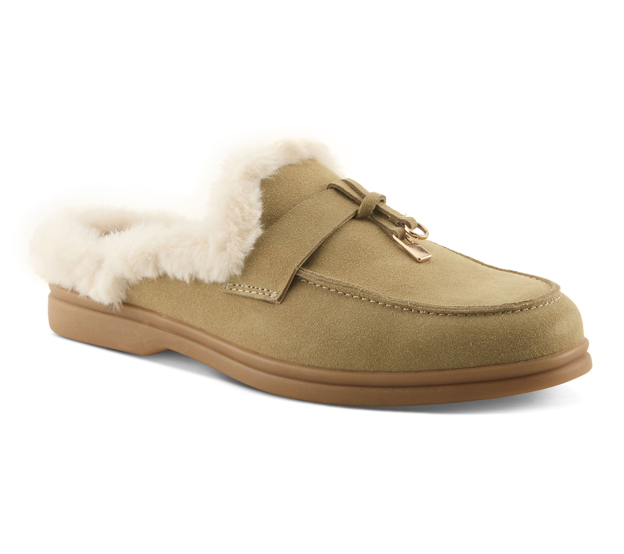 Spring Step Suede Slip-ons - Gistel