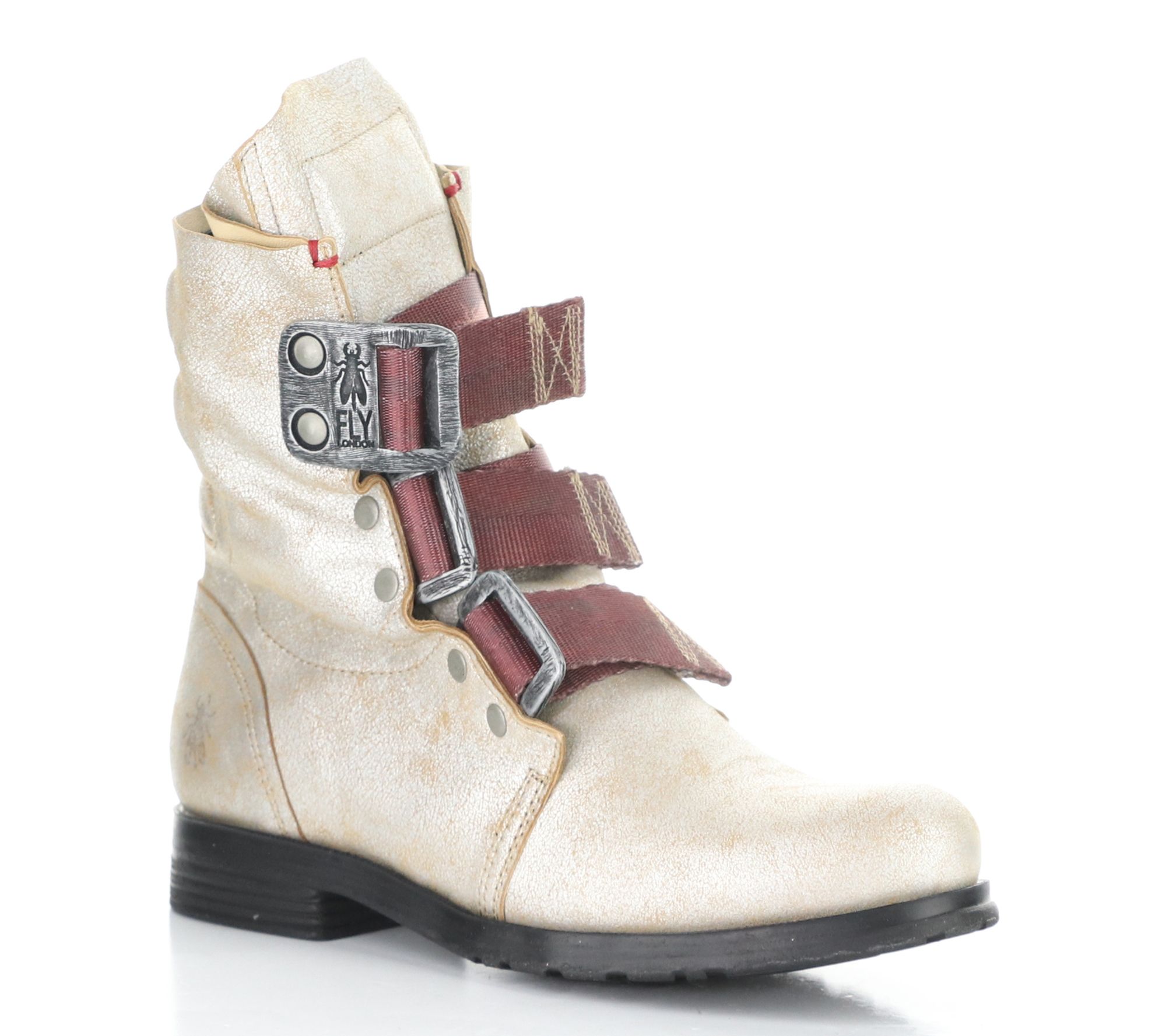 Fly London Cool Strap Leather Boot