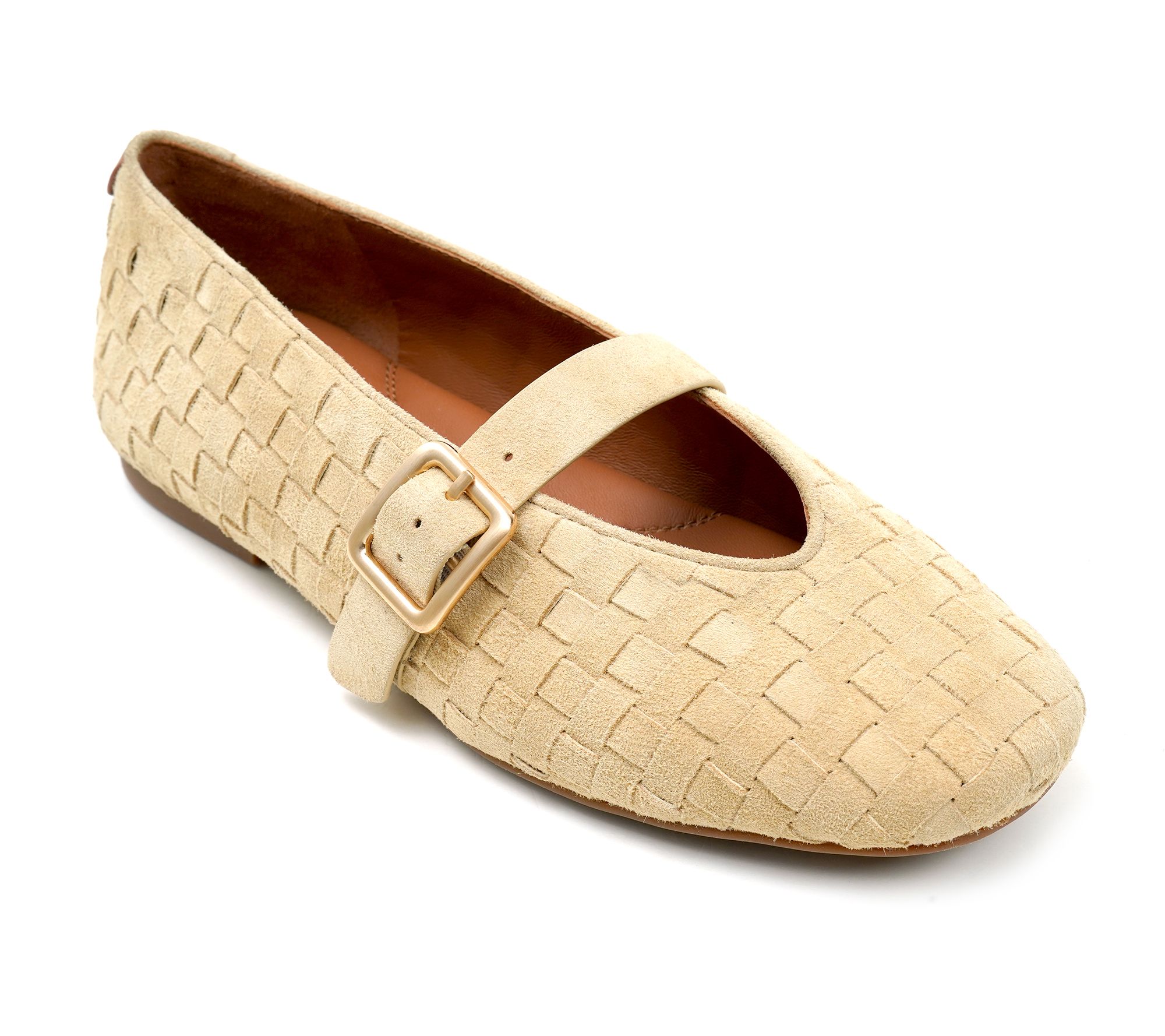 Gentle Souls by Kennth Cole Suede Mary-Janes -Winifred