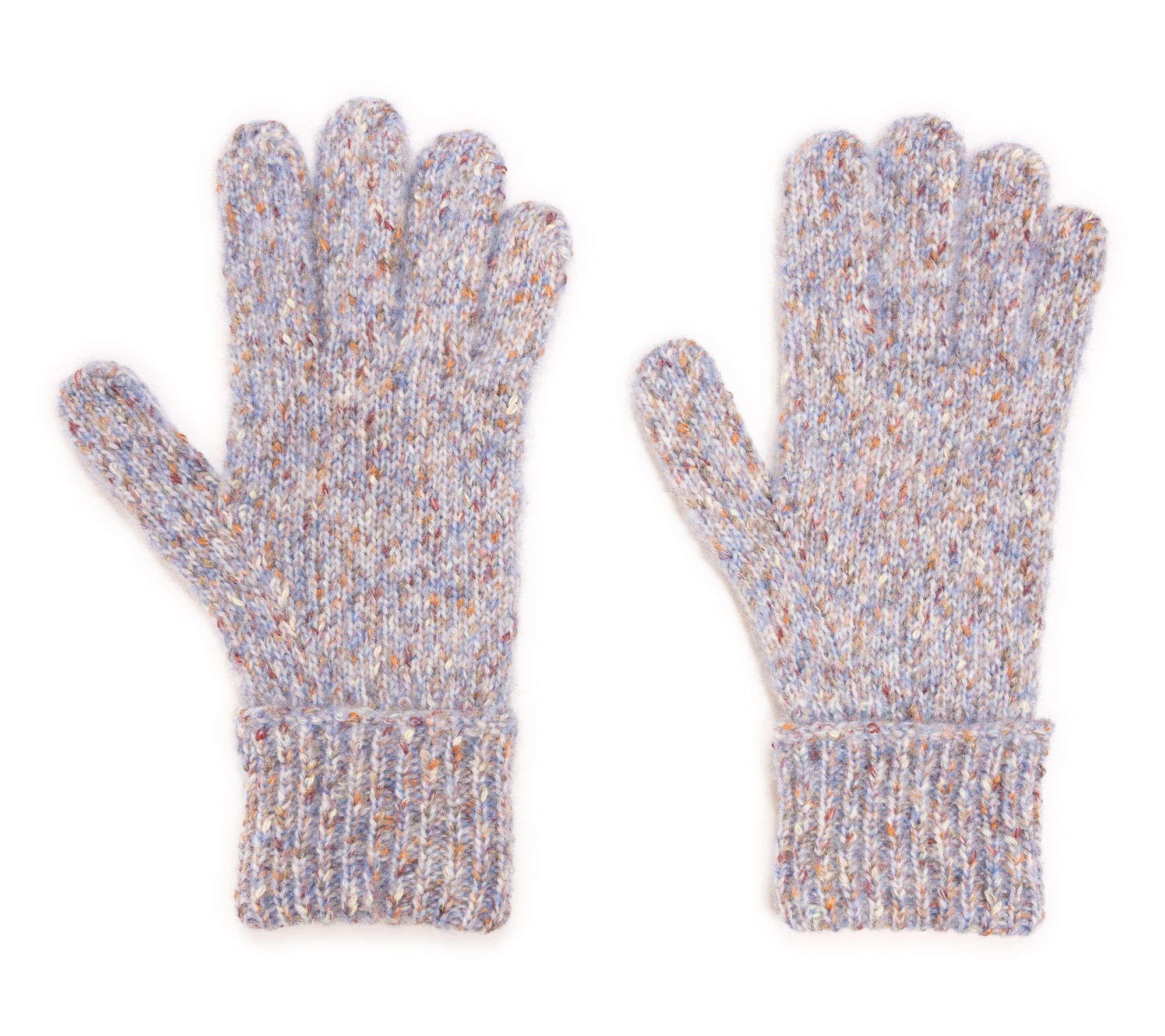 MUK LUKS Women's Fuzzy Space Dye Cable Glove