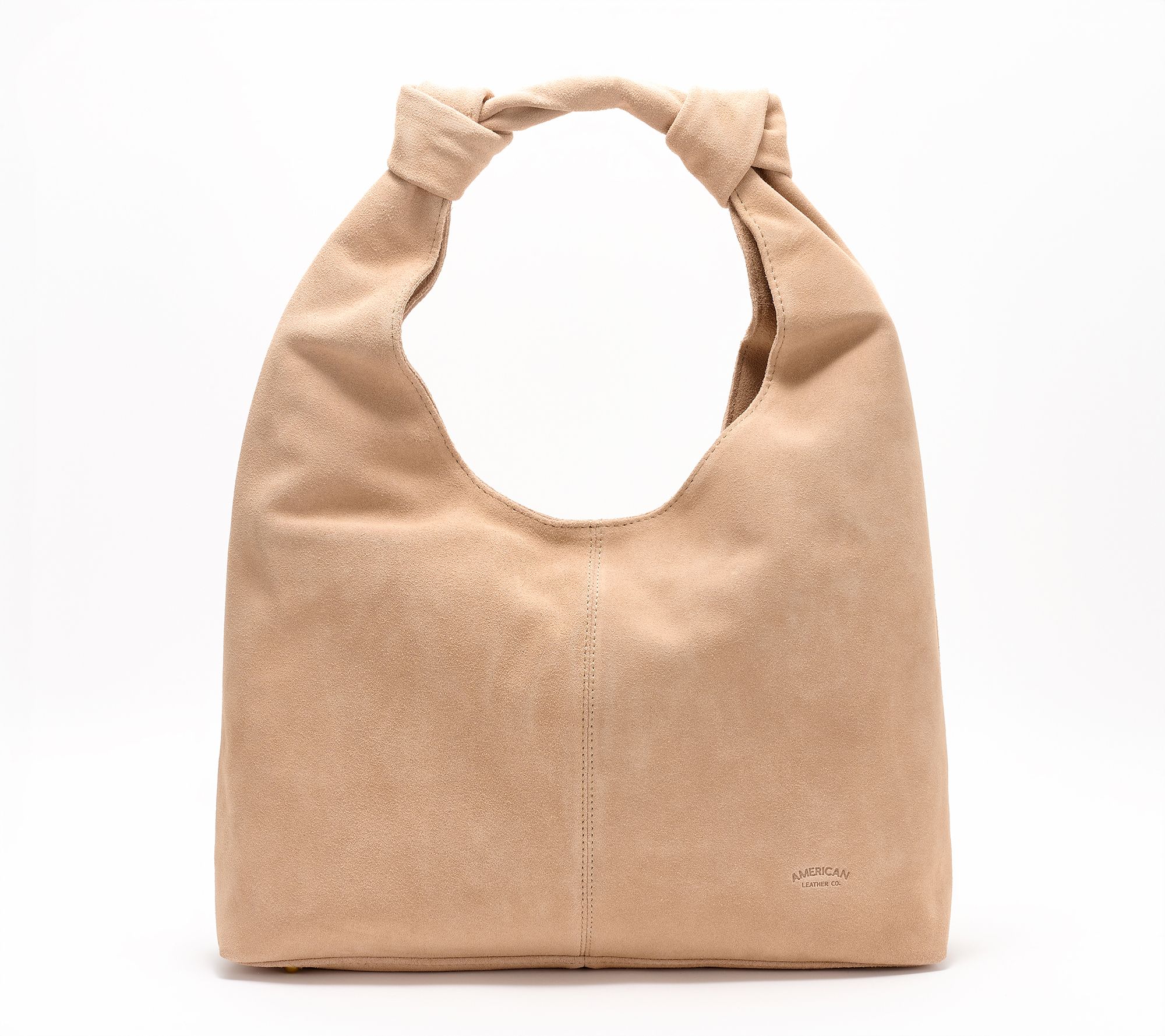 "As Is" American Leather Co. Gables Suede Hobo