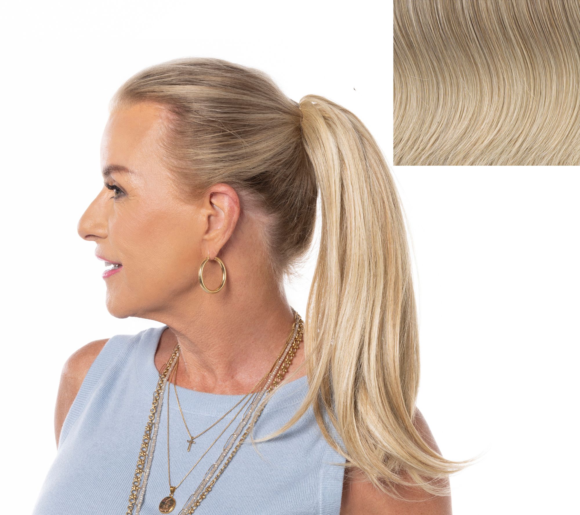 Toni Brattin No-Clip Straight Pony Hairpiece