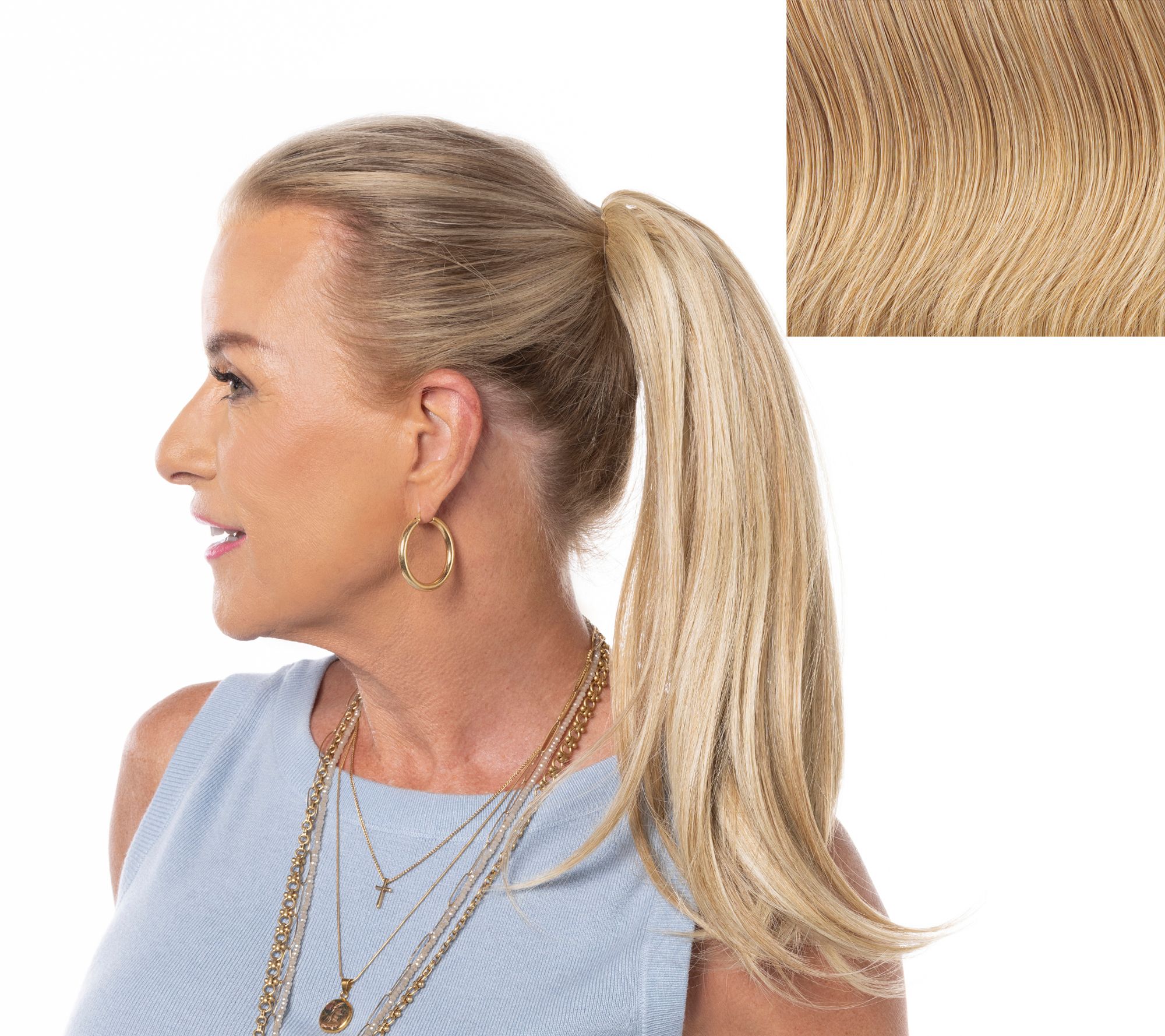 Toni Brattin No-Clip Straight Pony Hairpiece