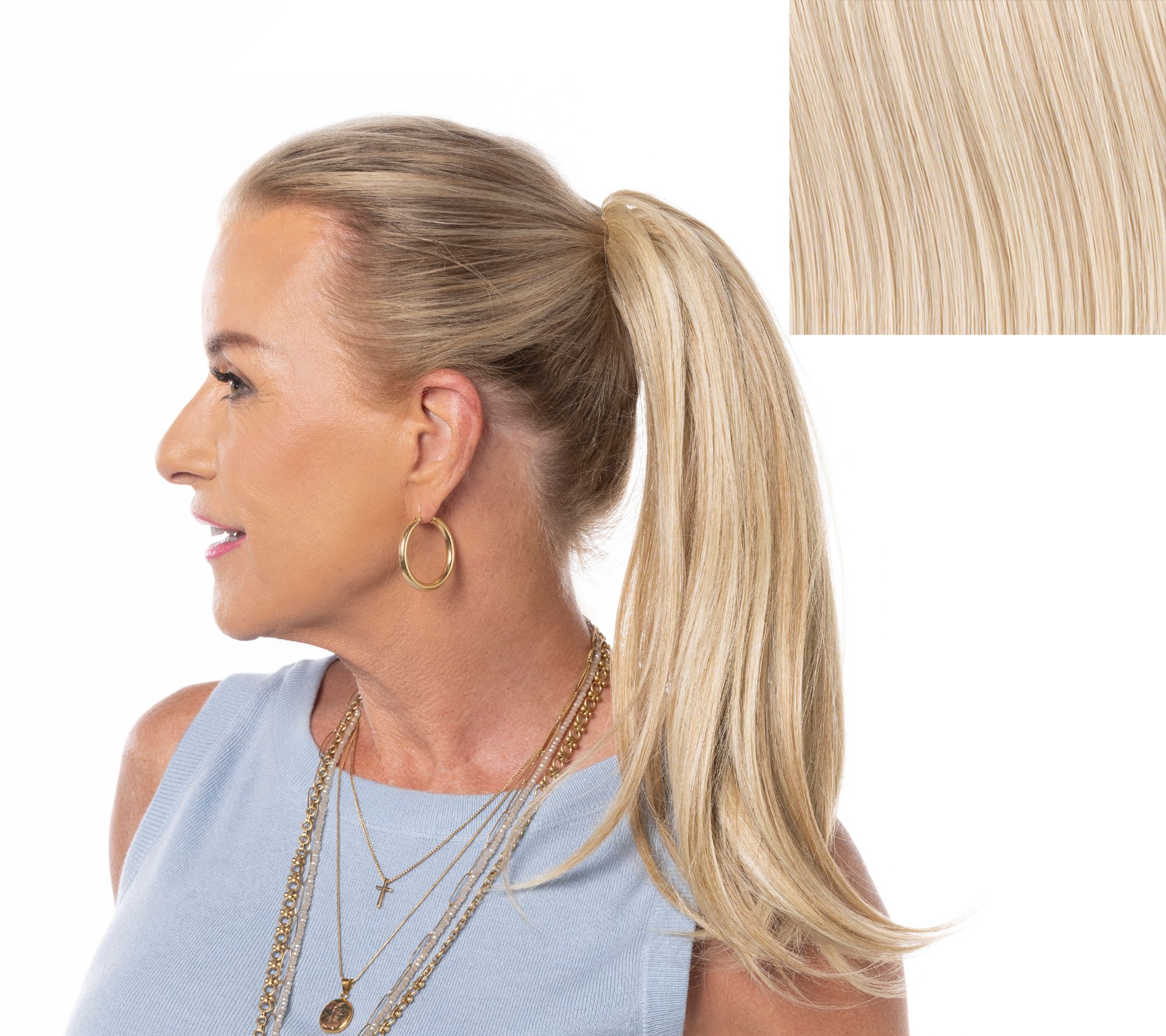 Toni Brattin No-Clip Straight Pony Hairpiece