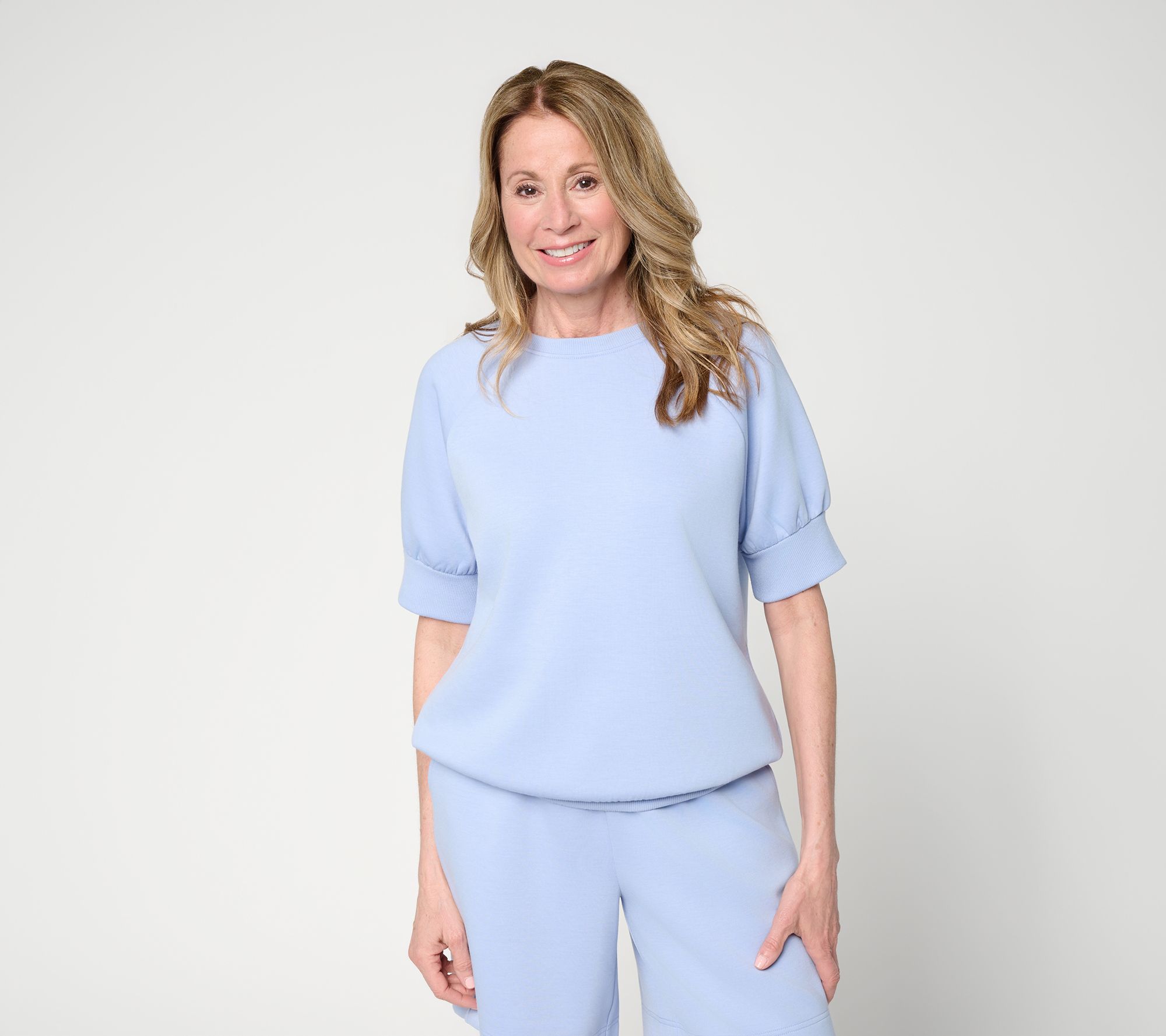 Martha Stewart Signature Comfort Raglan Pullover Top