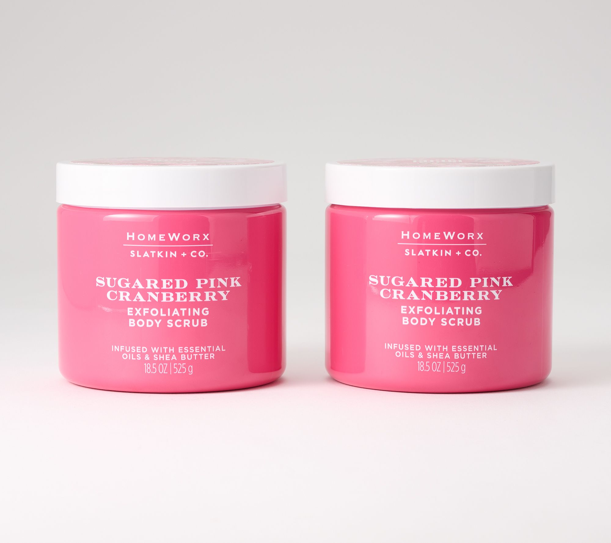 HomeWorx by Slatkin + Co. Sparkle and Joy Body Scrubs Duo