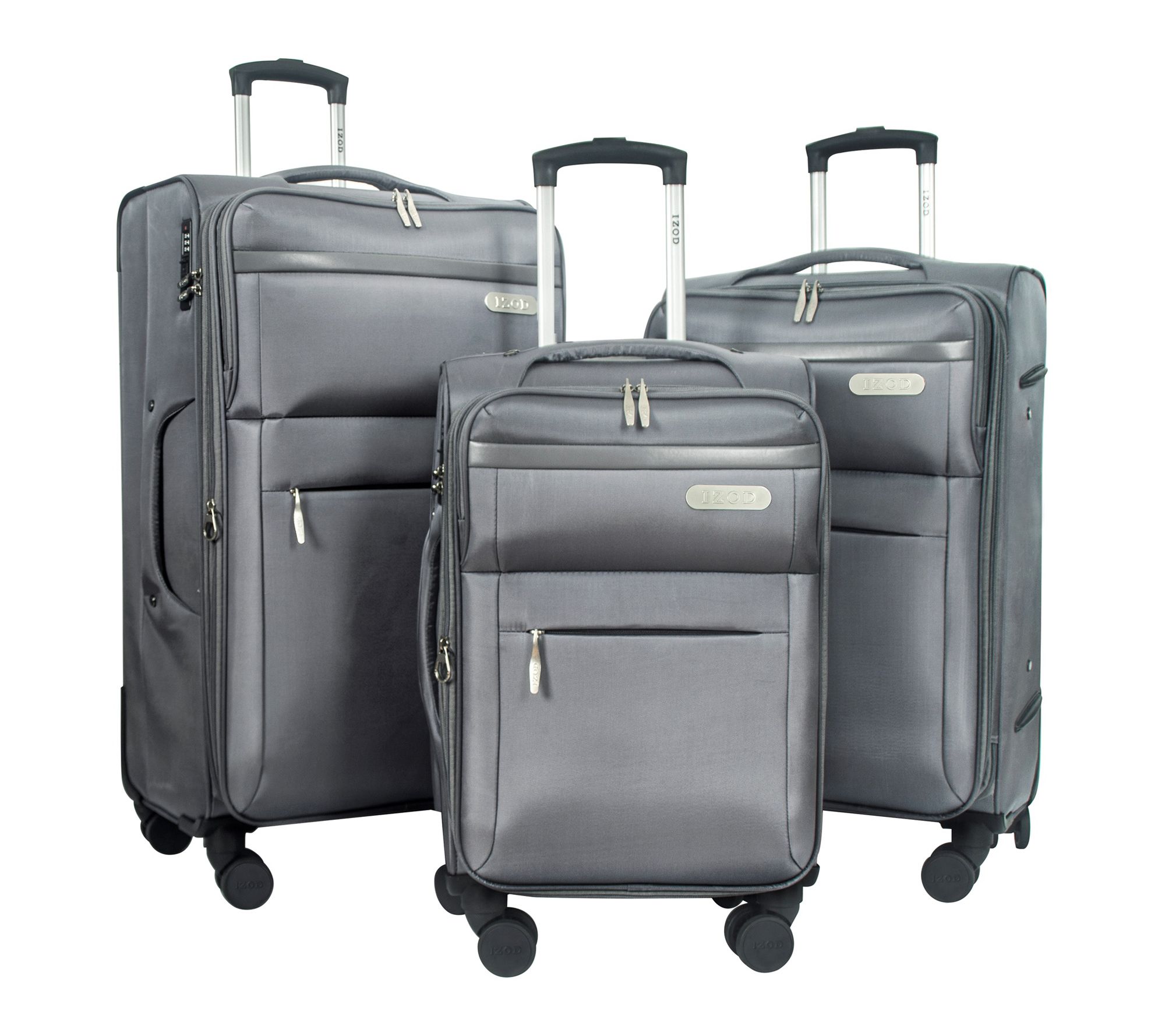 IZOD River Soft Shell Lightweight Expandable 3Piece Set