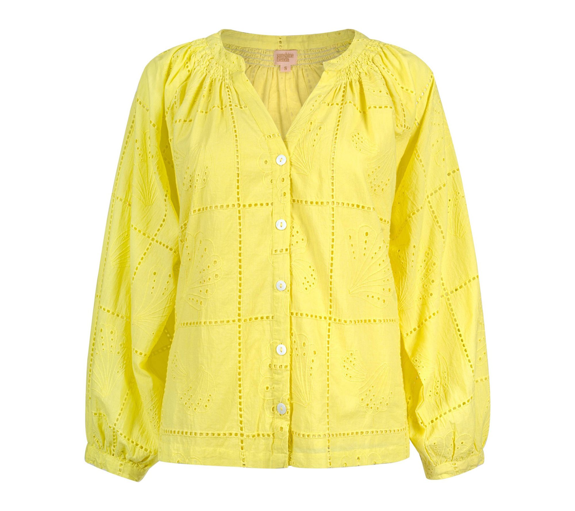 Sunshine Tienda Shell Eyelet Lucia Top