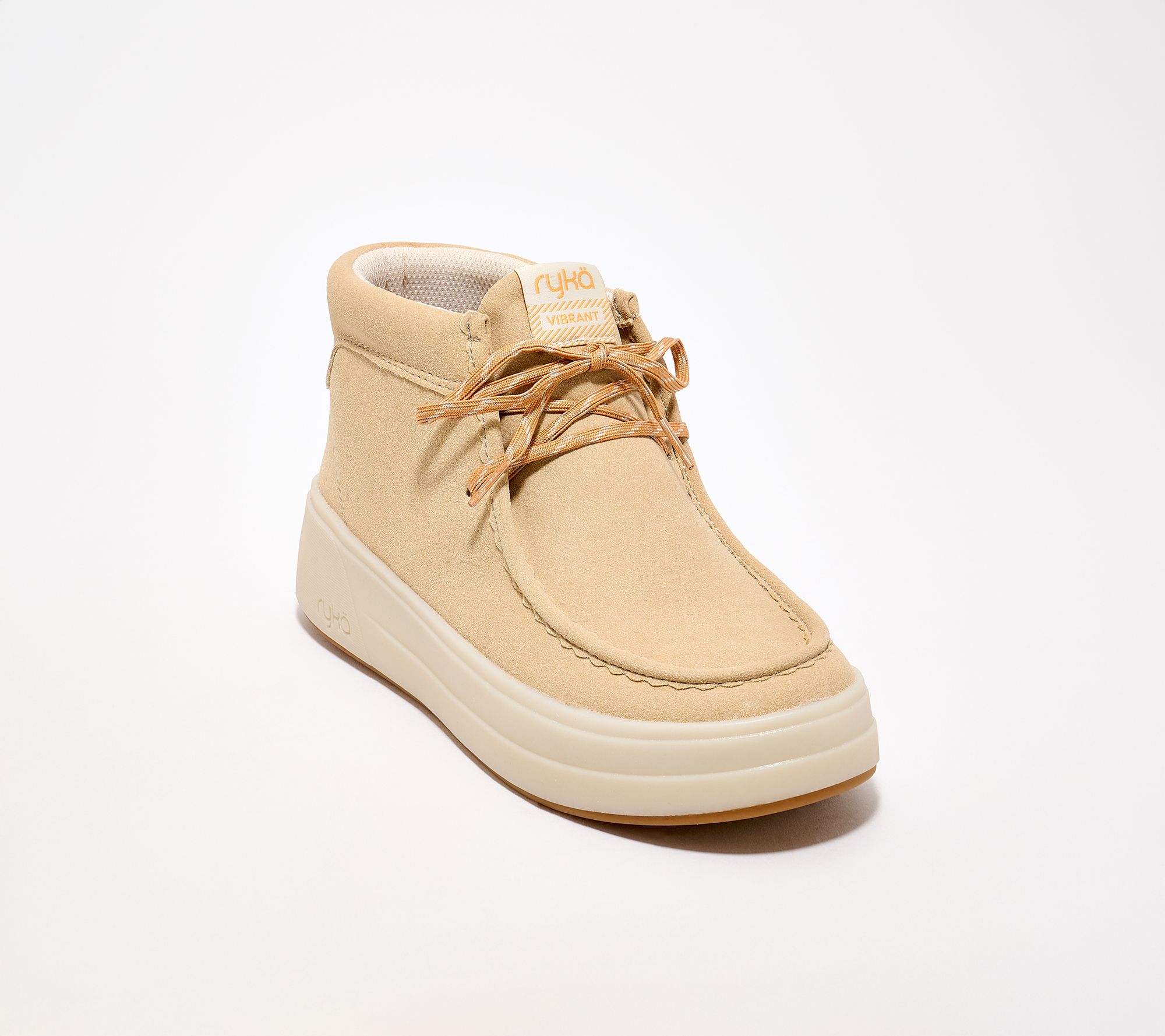 "As Is" Ryka Washable Lace-Up Booties - Vibrant