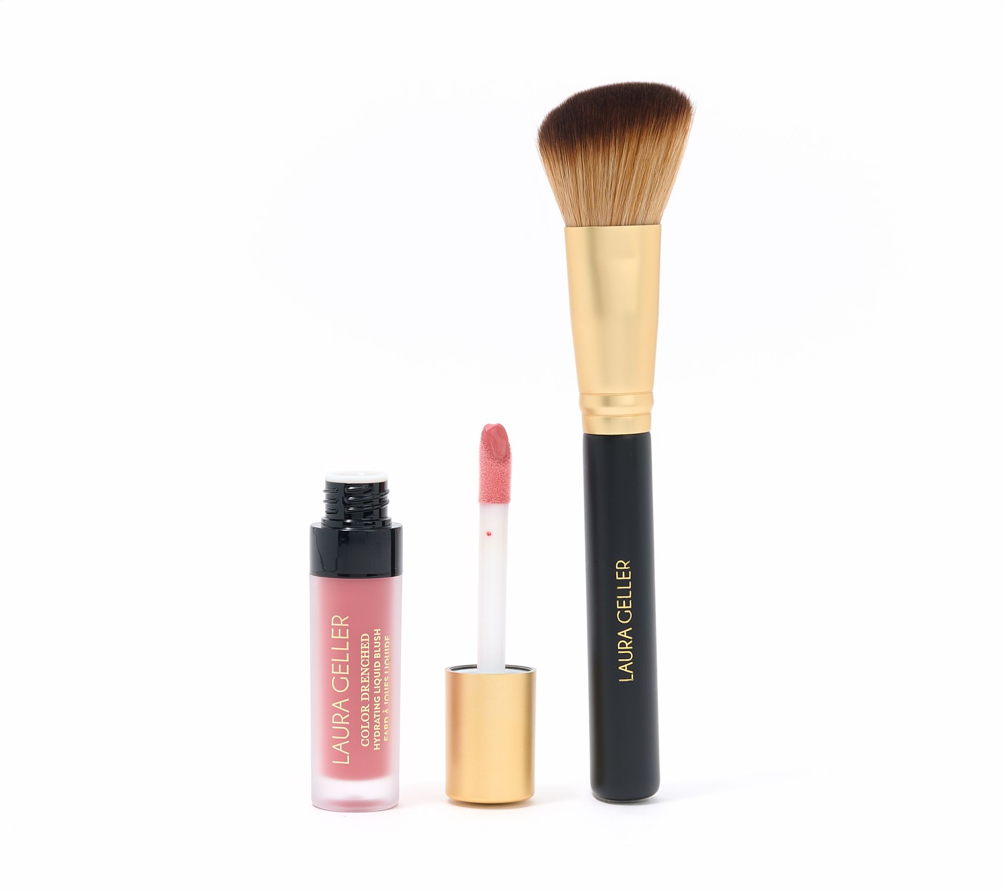  Laura Geller Color Drenched Liquid Blush with Brush