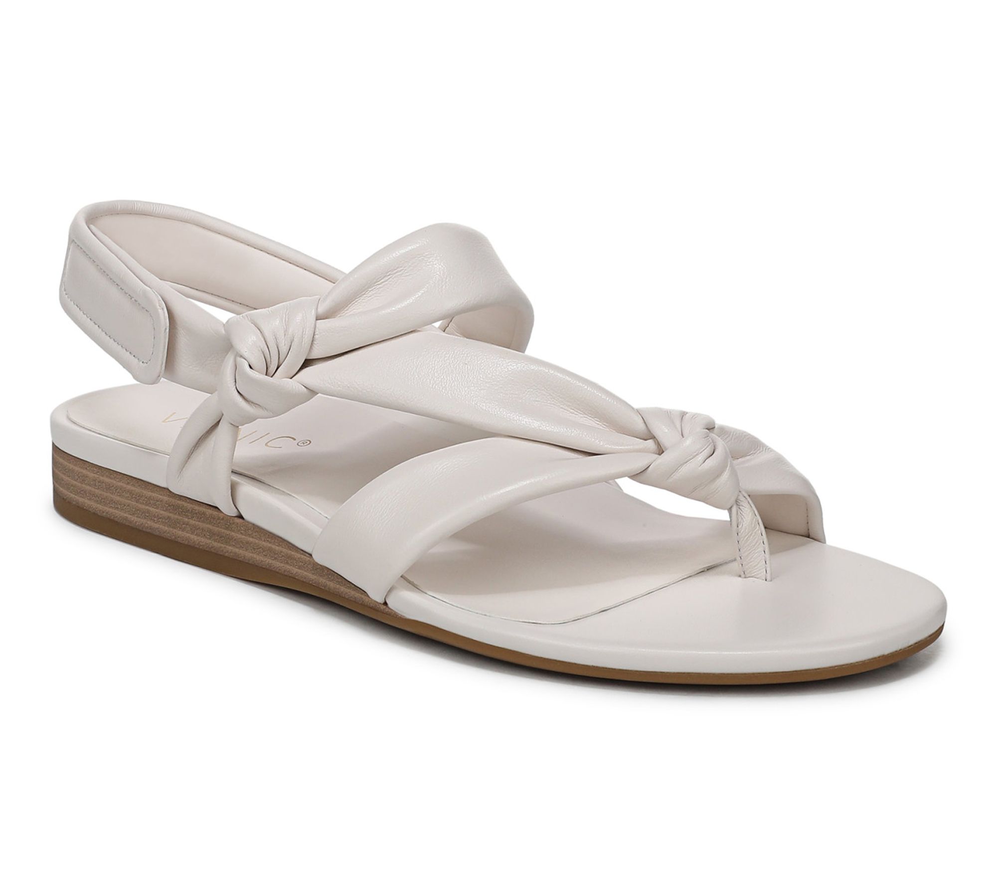 Vionic Leather Strappy Sandal - Geneva
