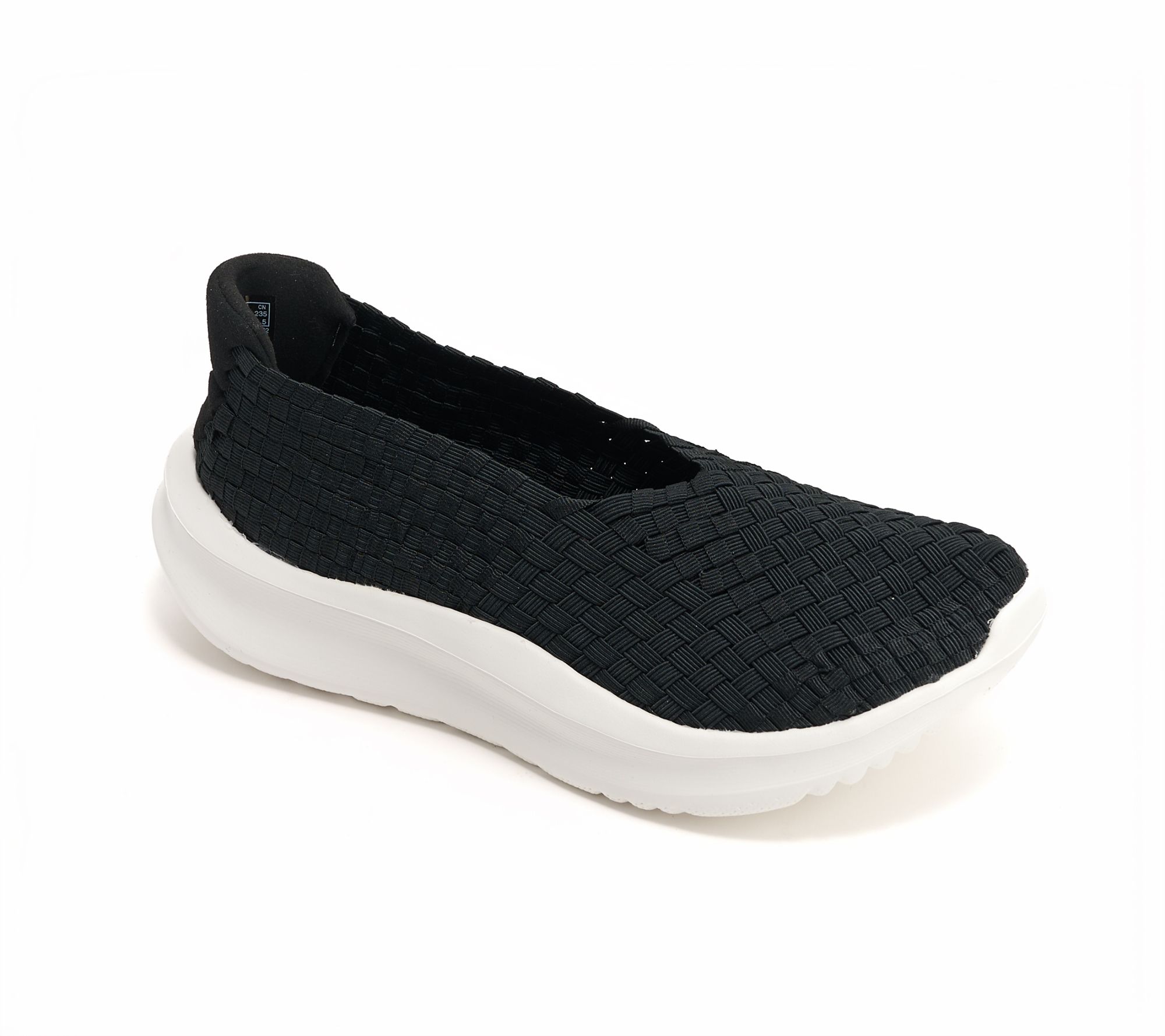 "As Is" Clarks Cloudsteppers Slip-Ons- Solevana Weave