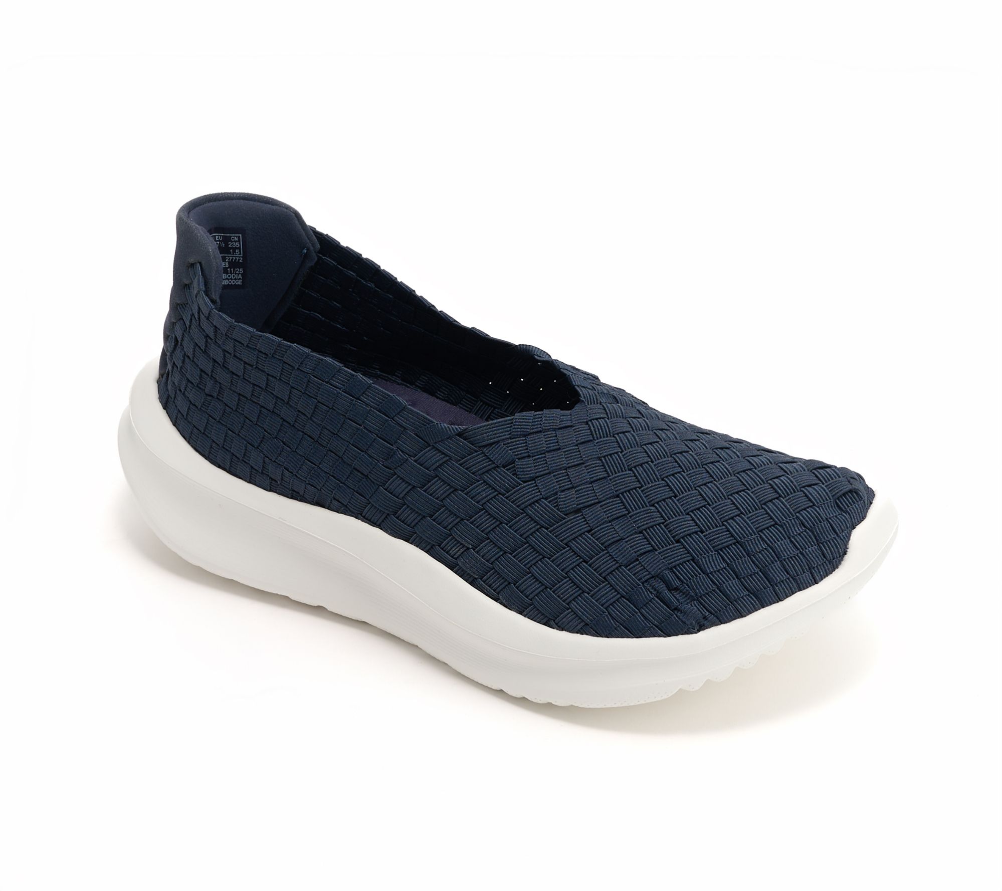 "As Is" Clarks Cloudsteppers Slip-Ons- Solevana Weave