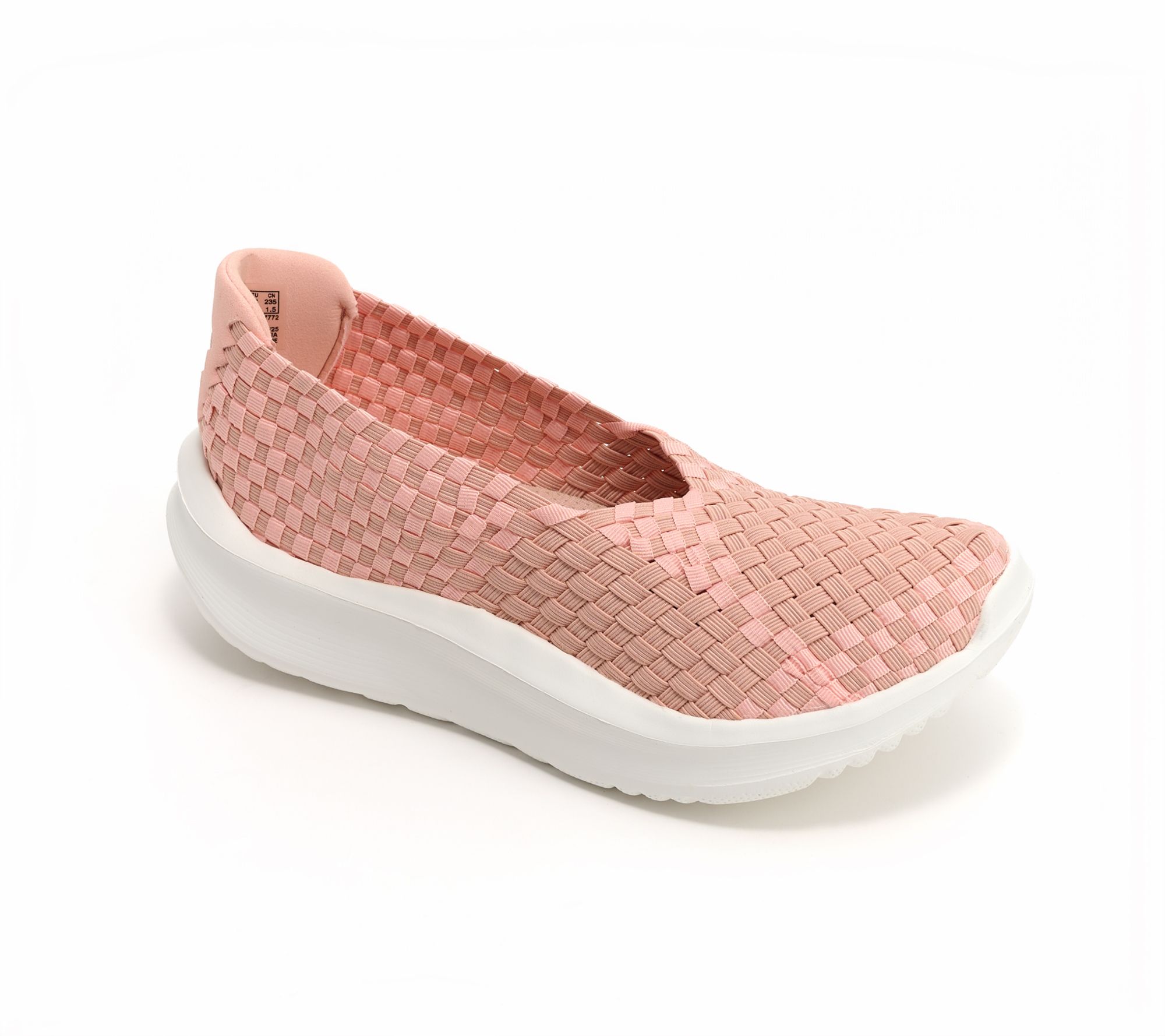 "As Is" Clarks Cloudsteppers Slip-Ons- Solevana Weave
