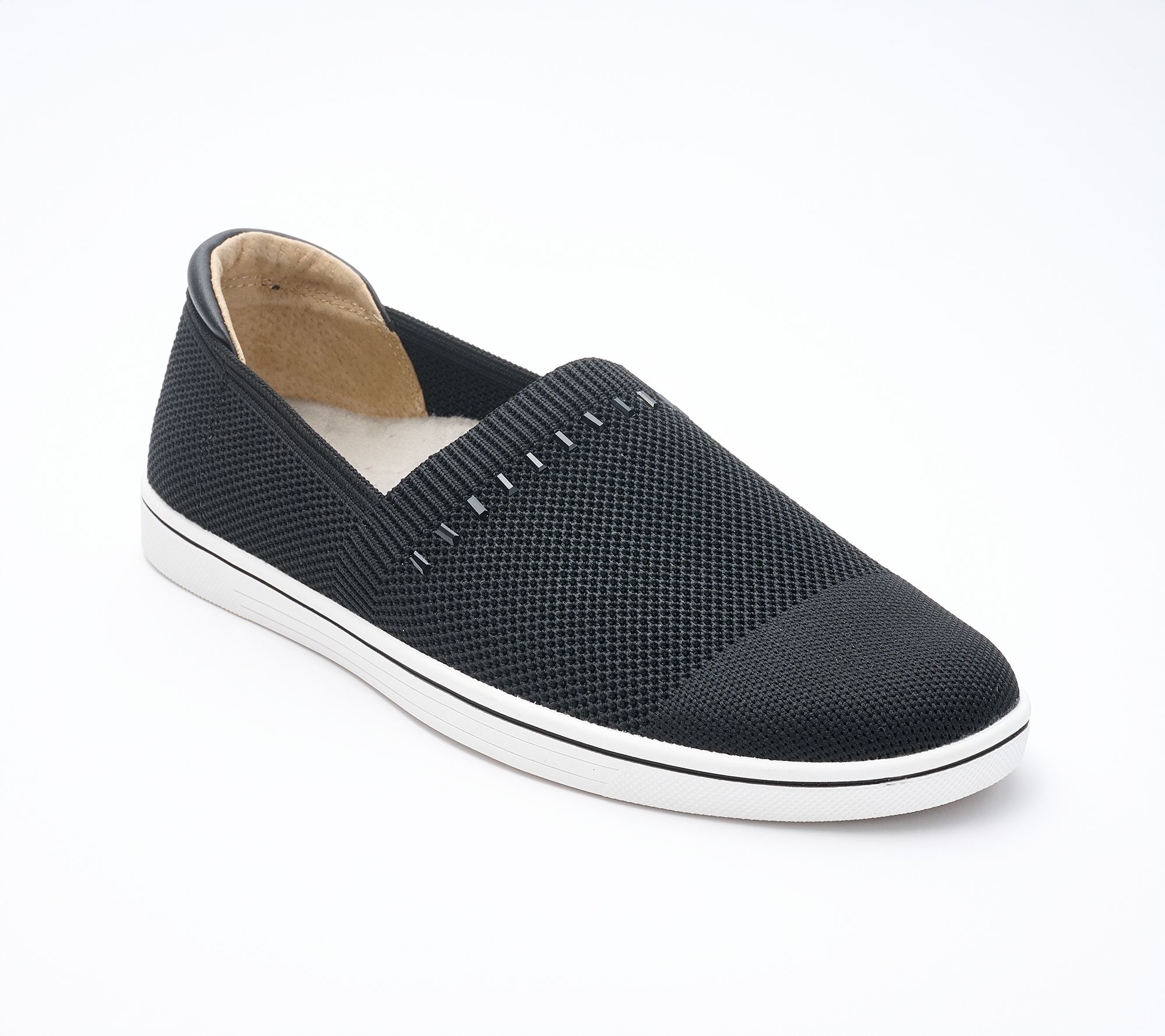 Revitalign Orthotic Beaded Knit Slip-Ons - Gemma Sparkle