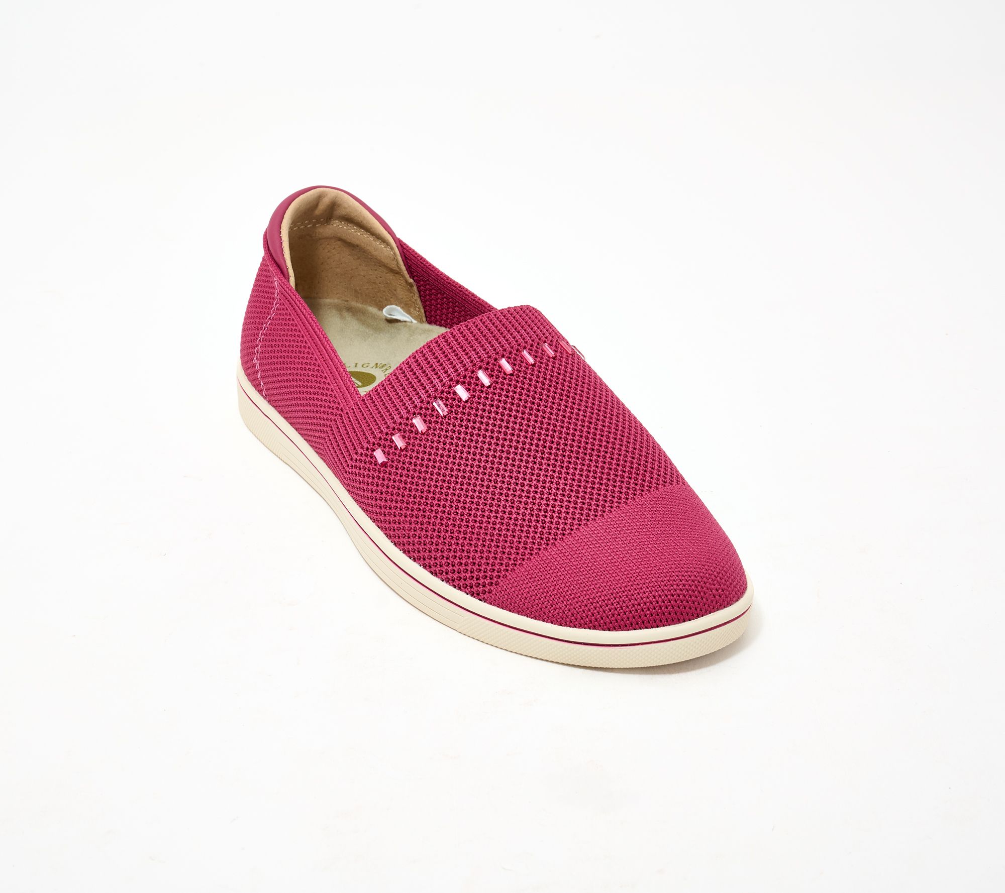 Revitalign Orthotic Beaded Knit Slip-Ons - Gemma Sparkle
