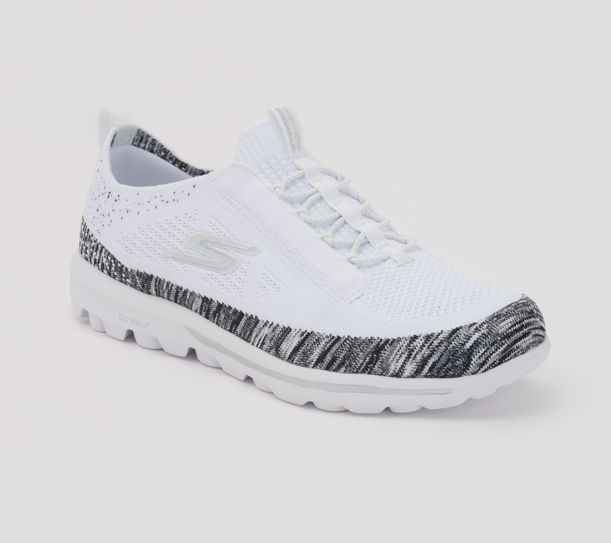 "As Is" Skechers GO WALK Space Dye Bungee Sneakers