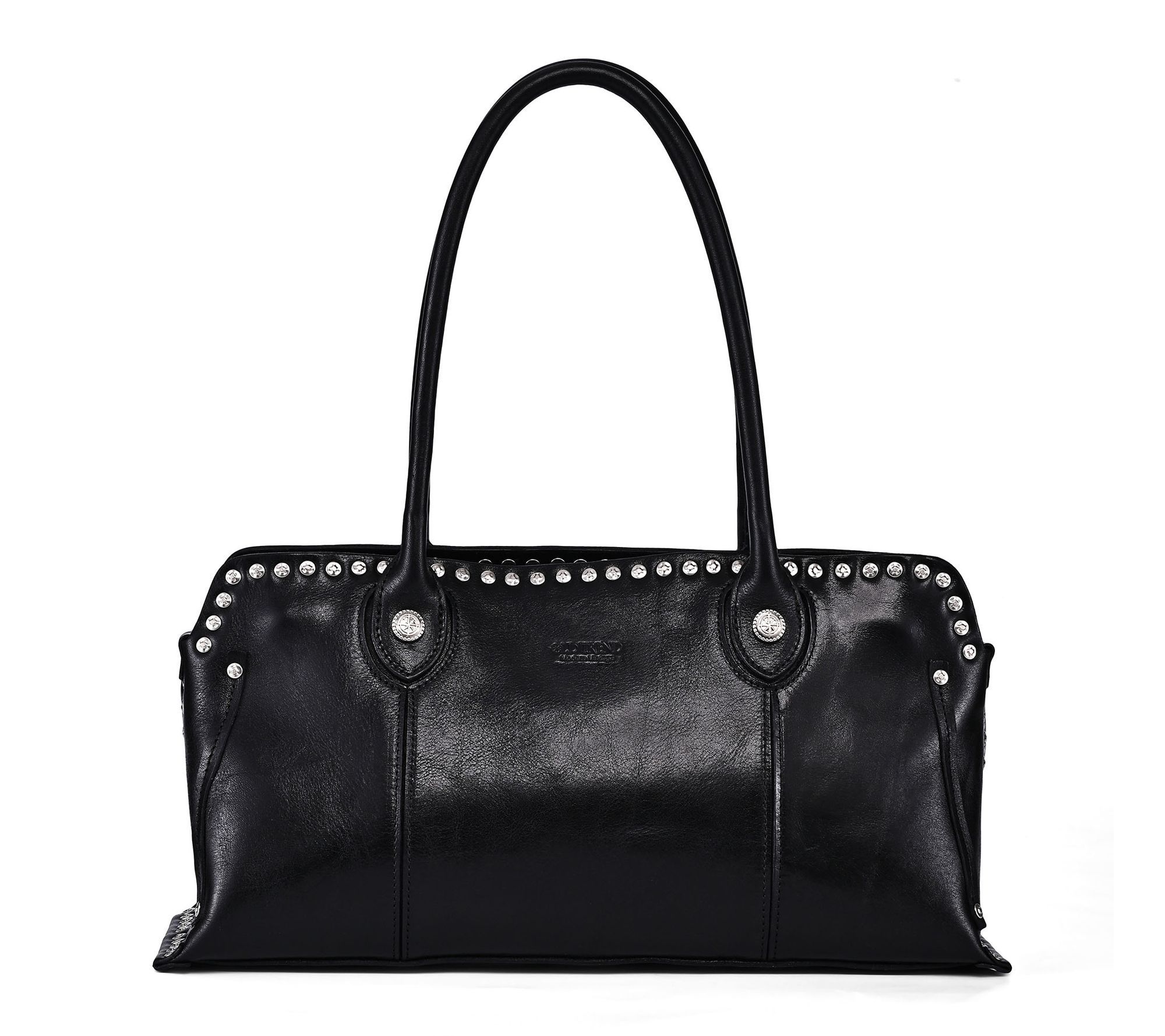 Old Trend Soul Medium Studded Leather Shoulder Bag