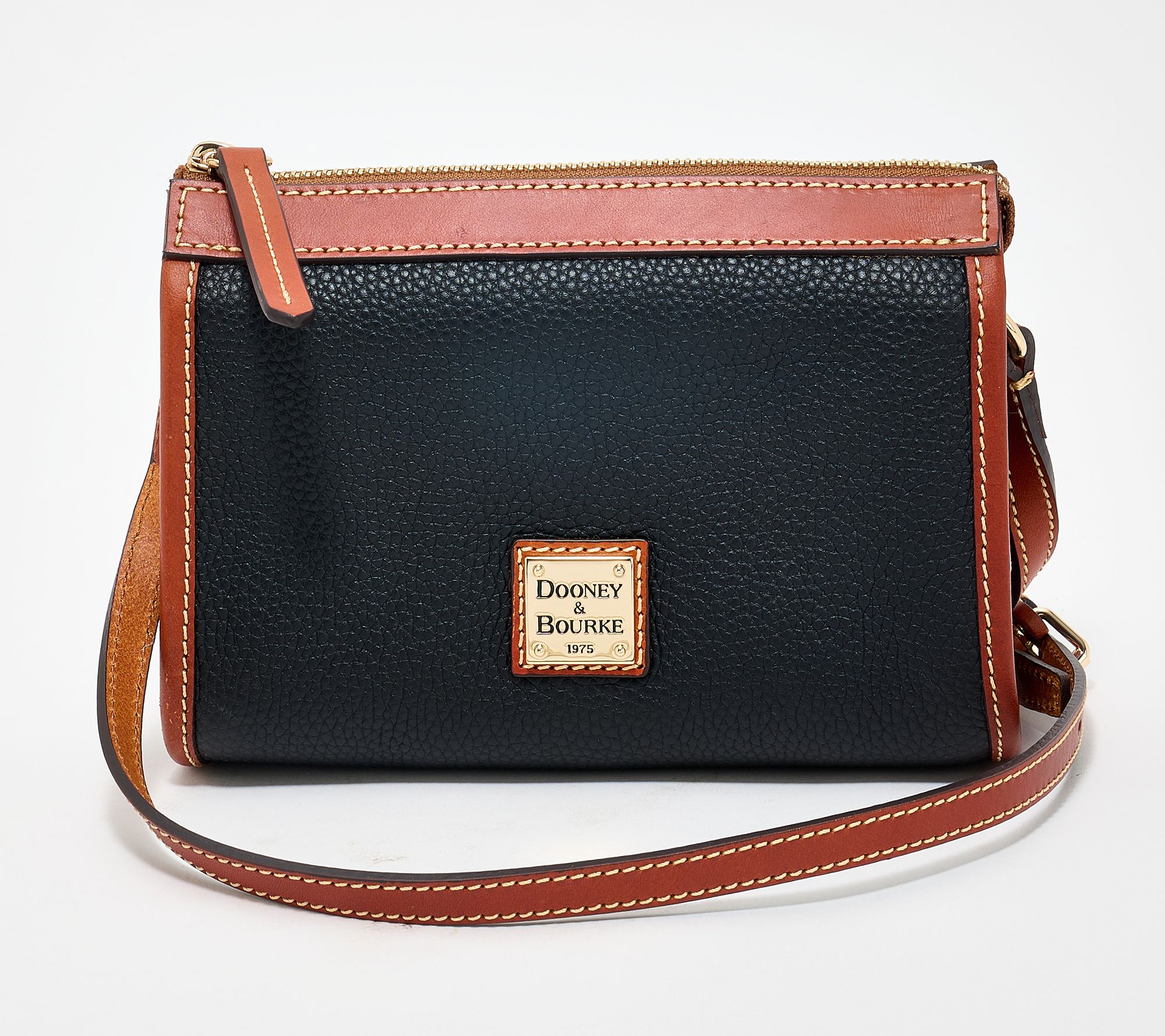 "As Is" Dooney & Bourke Pebble Leather East/ West Crossbody