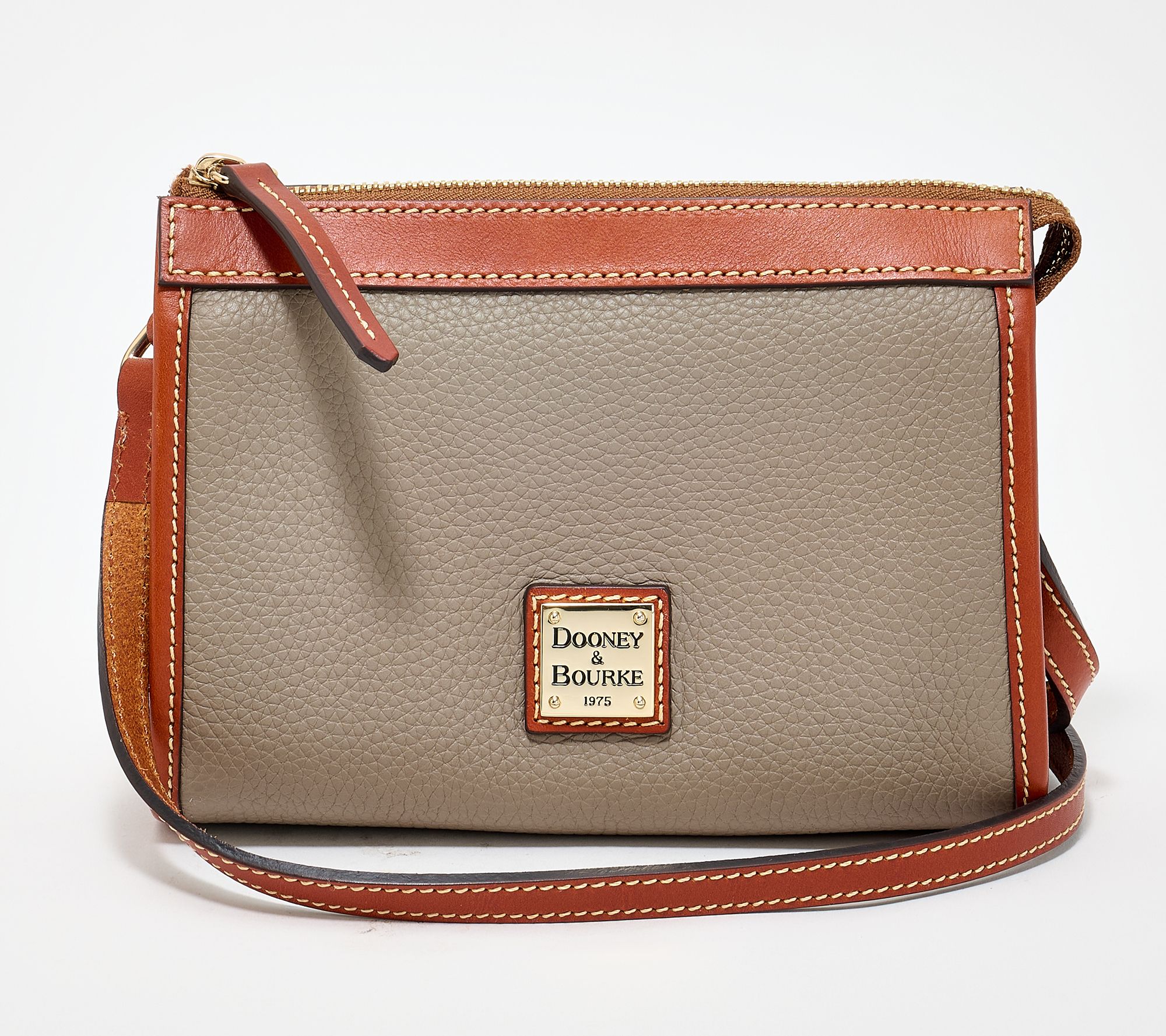 "As Is" Dooney & Bourke Pebble Leather East/ West Crossbody