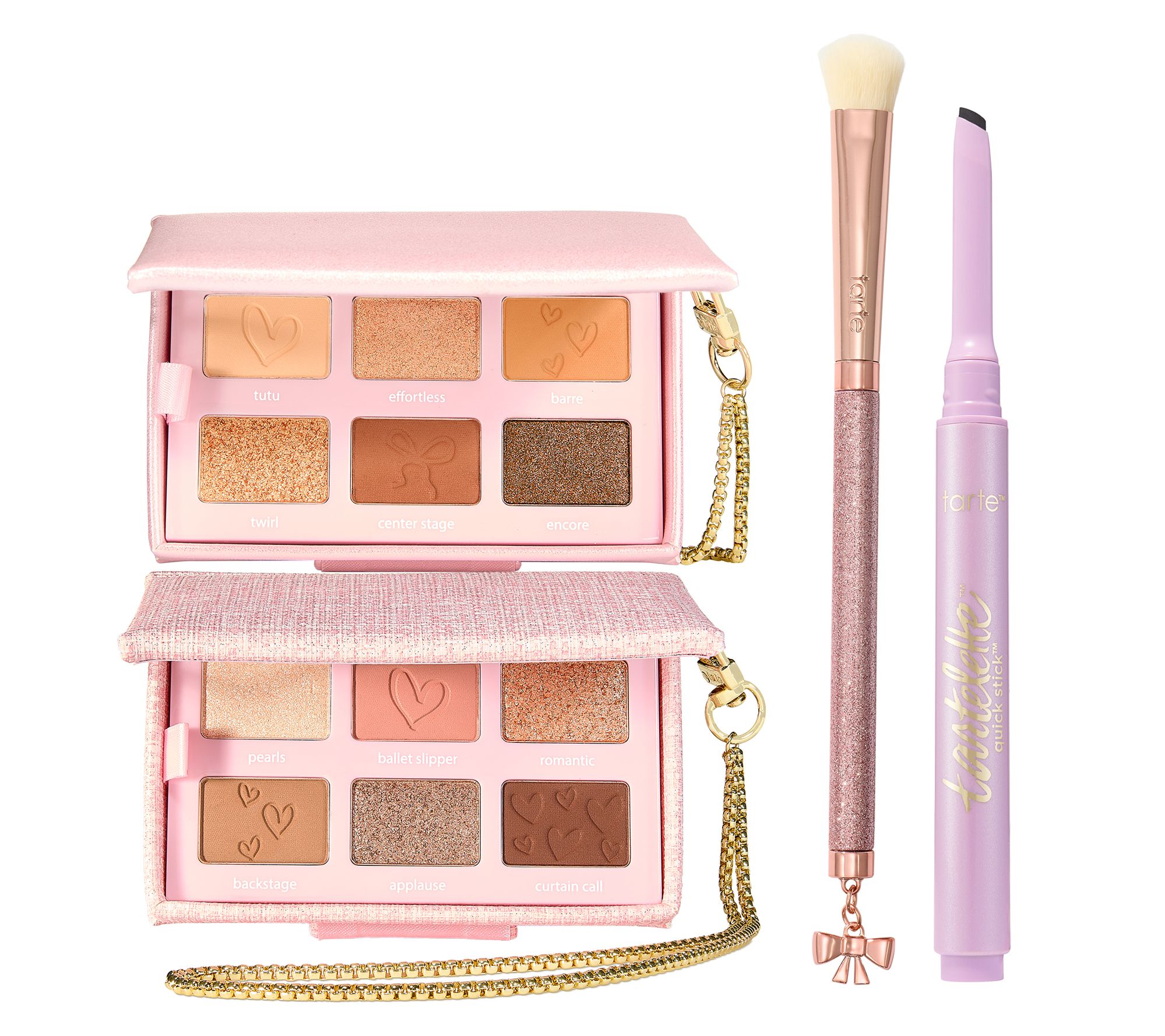  tarte all eyes on me palettes & liner 4pc collector set