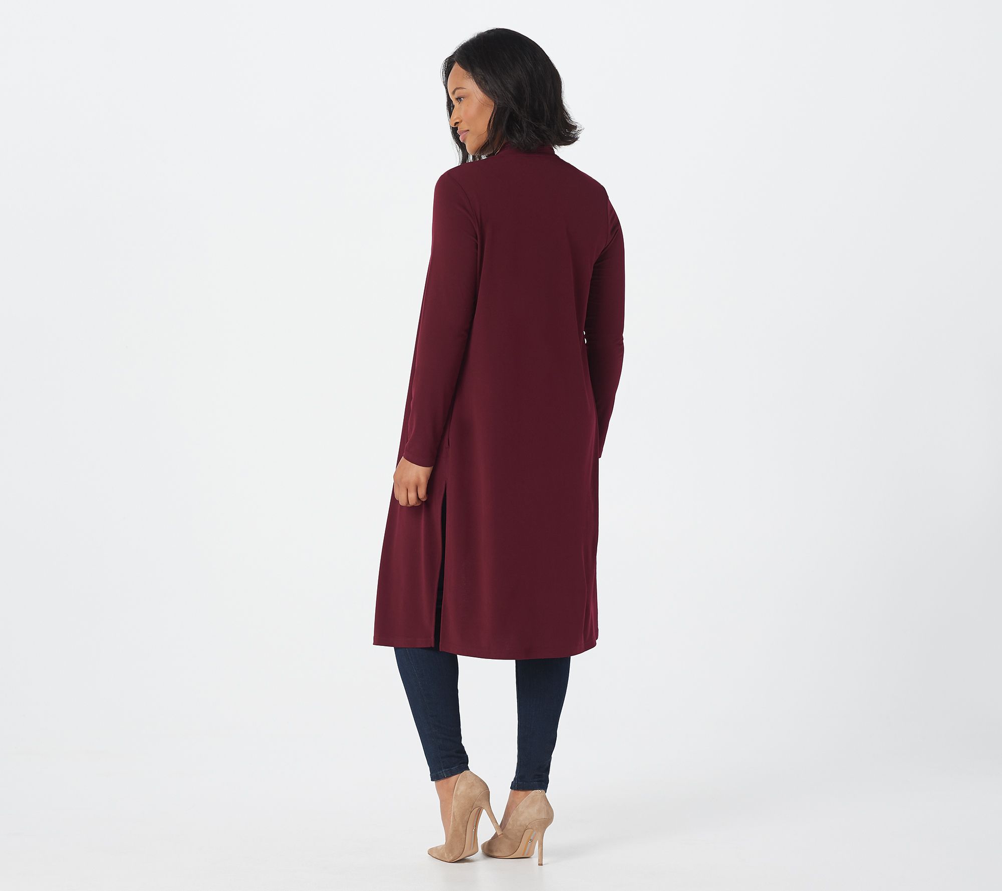 susan graver liquid knit duster