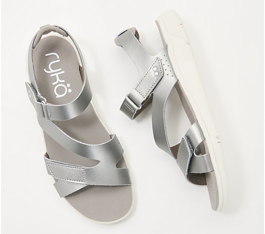 Ryka Adjustable Comfort Heel Sport Sandals - Marci