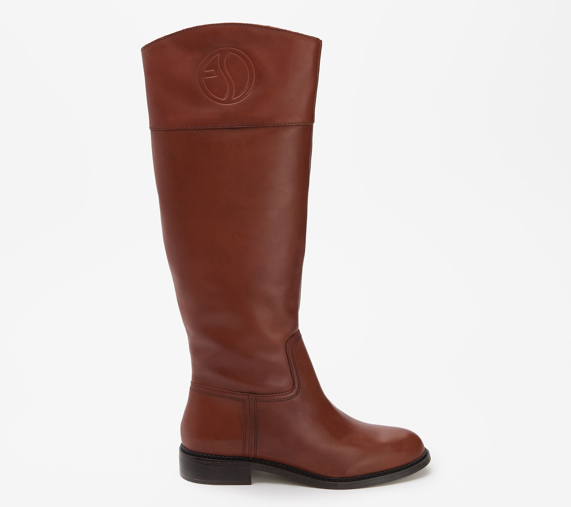 franco sarto hudson leather riding boot