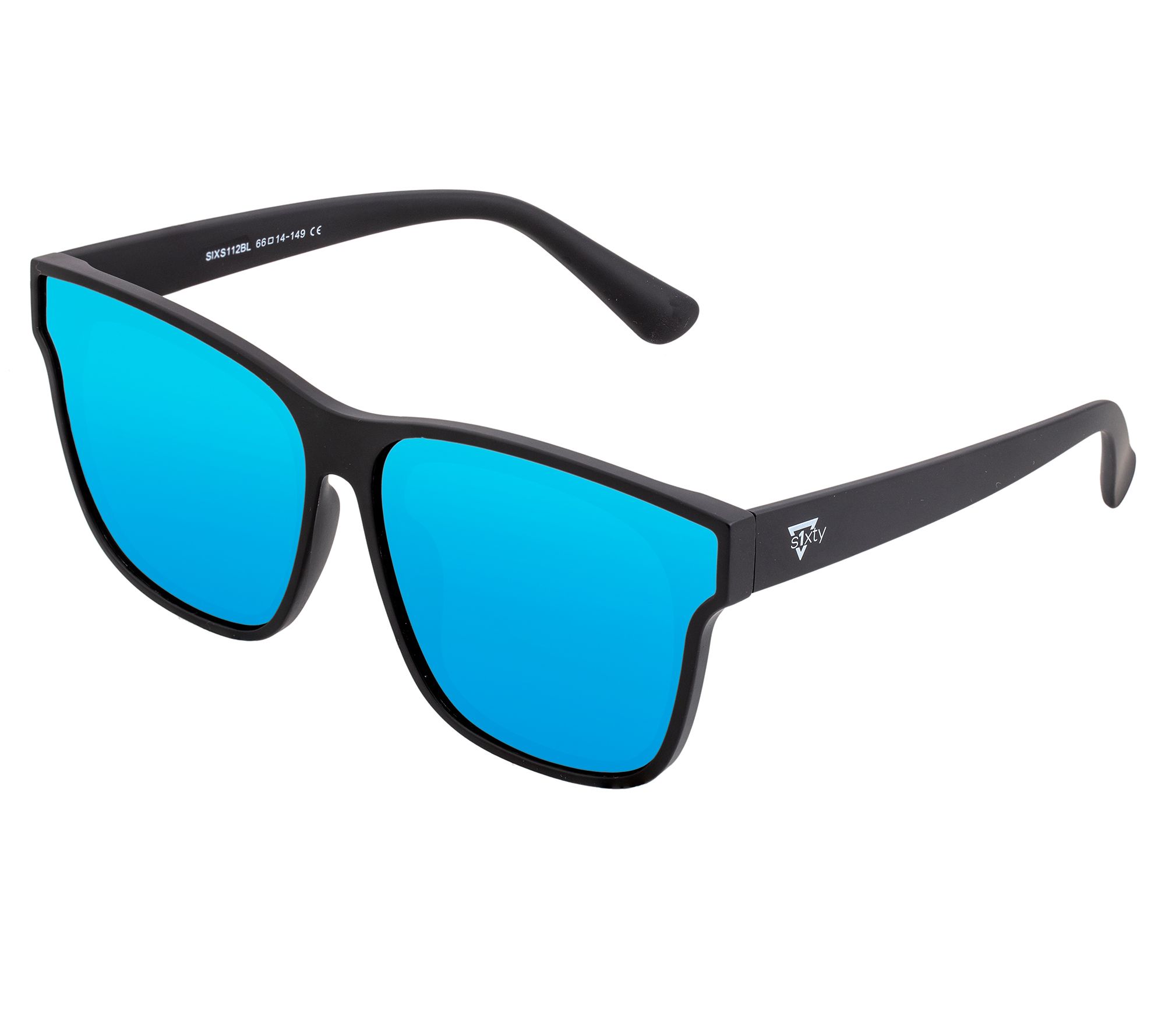 Sixty One Men's Polarized Wayfarer Sunglasses -Delos