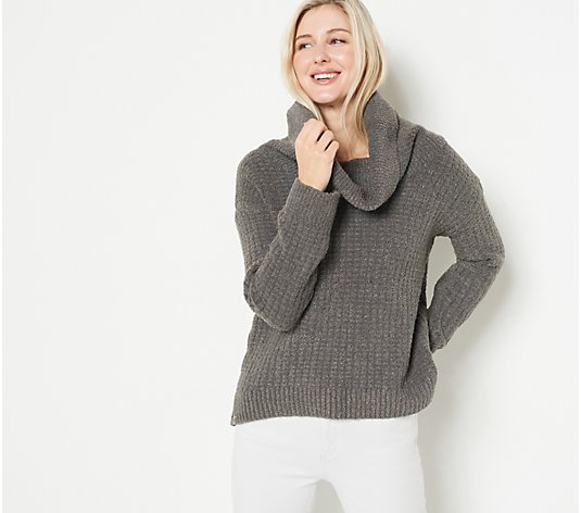 Barefoot Dreams EcoChic Cowl Neck Pullover