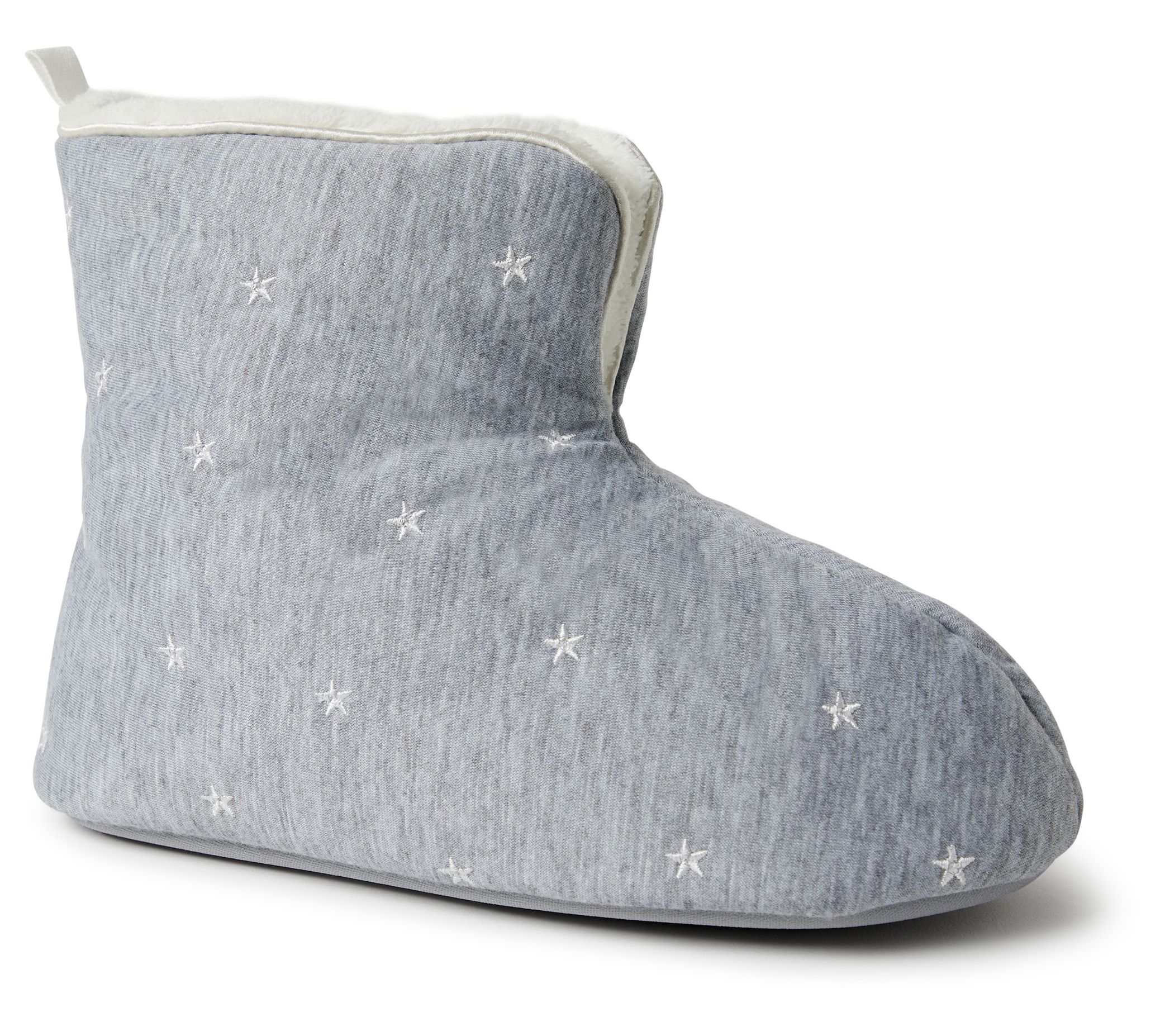 Dearfoams Womens Zoey Jersey Knit Lounge DuvetBootie