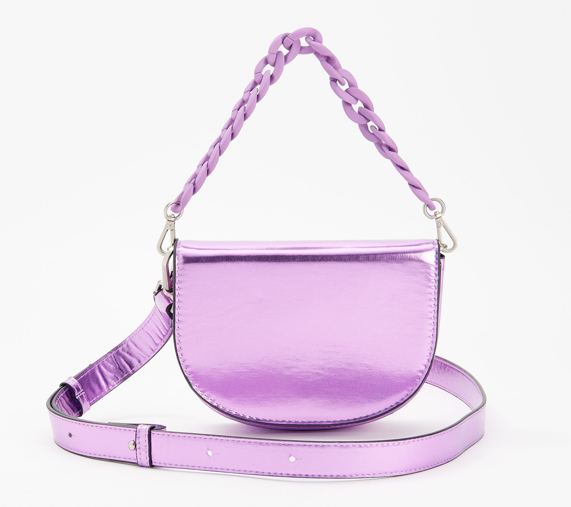 Think Royln Faux Leather Crossbody - Sutton Saddle Bag