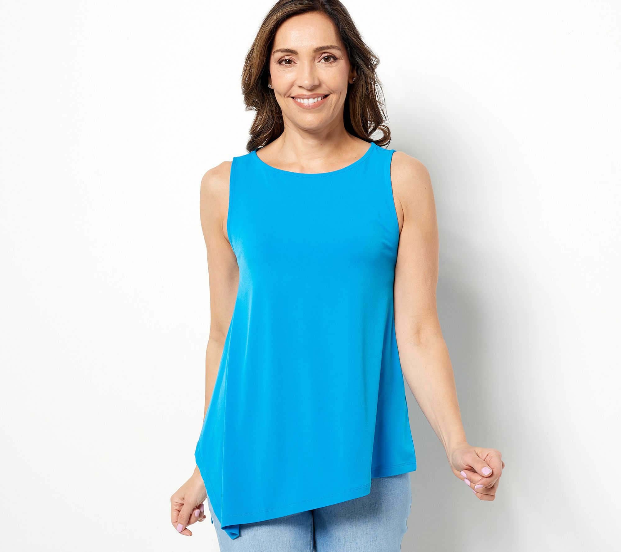 Susan Graver Modern Essentials Regular Liquid Knit Tank