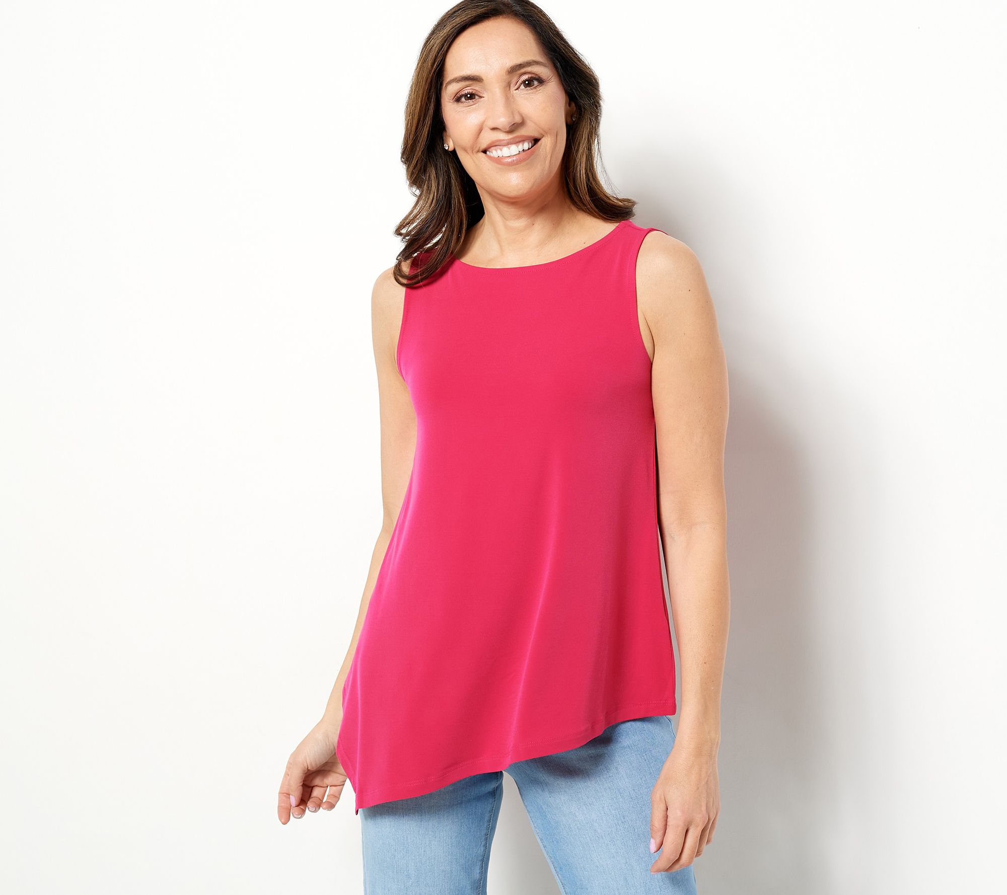 Susan Graver Modern Essentials Regular Liquid Knit Tank