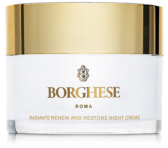 Borghese Radiante Renew and Restore Night Creme. 1 oz