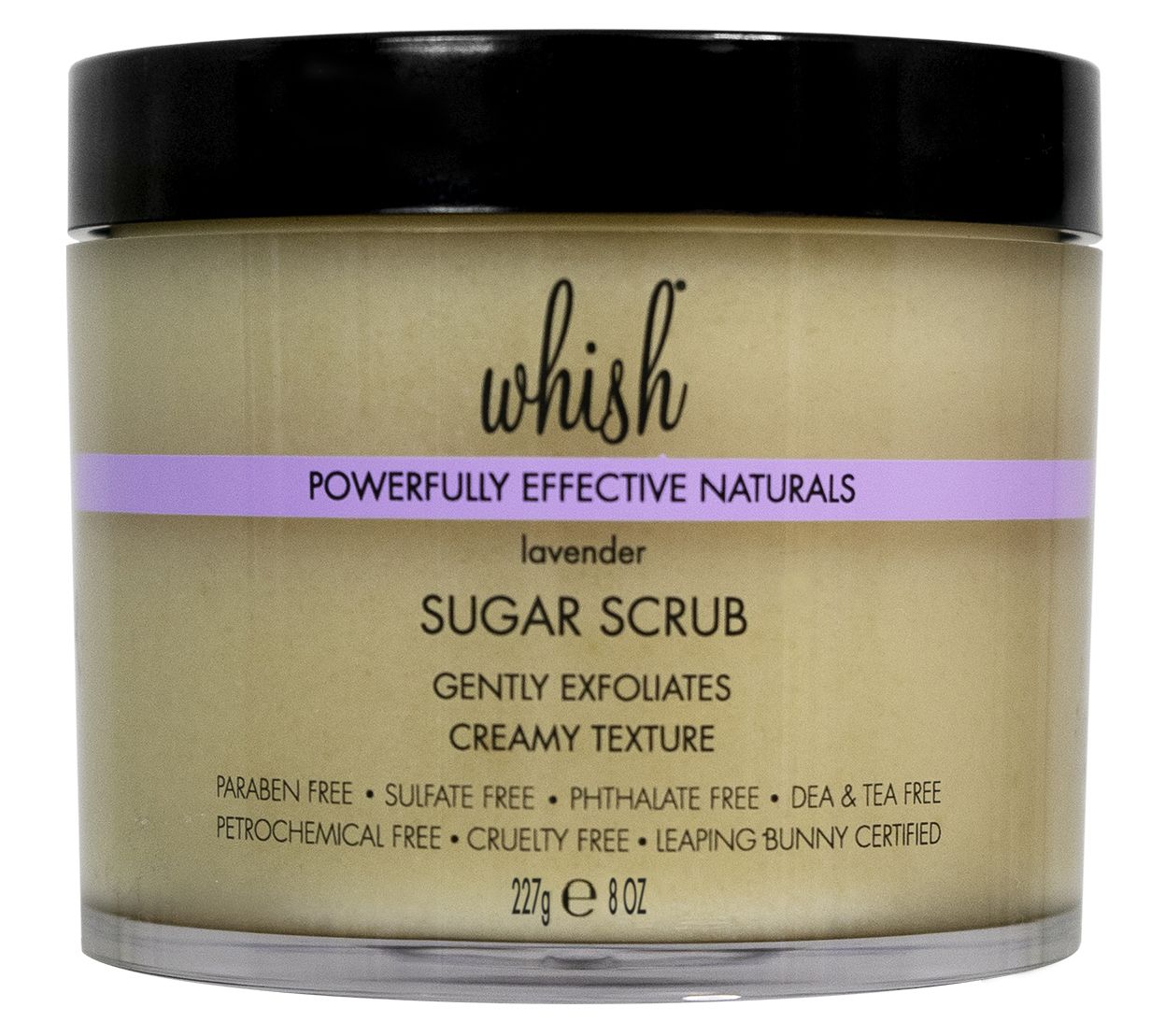Whish Beauty Sugar Scrub, 8 oz