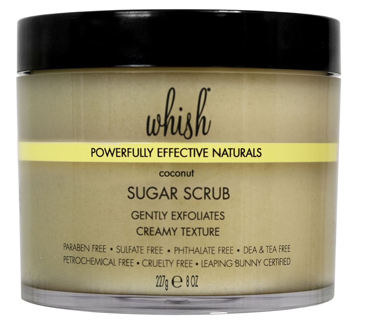 Whish Beauty Sugar Scrub, 8 oz