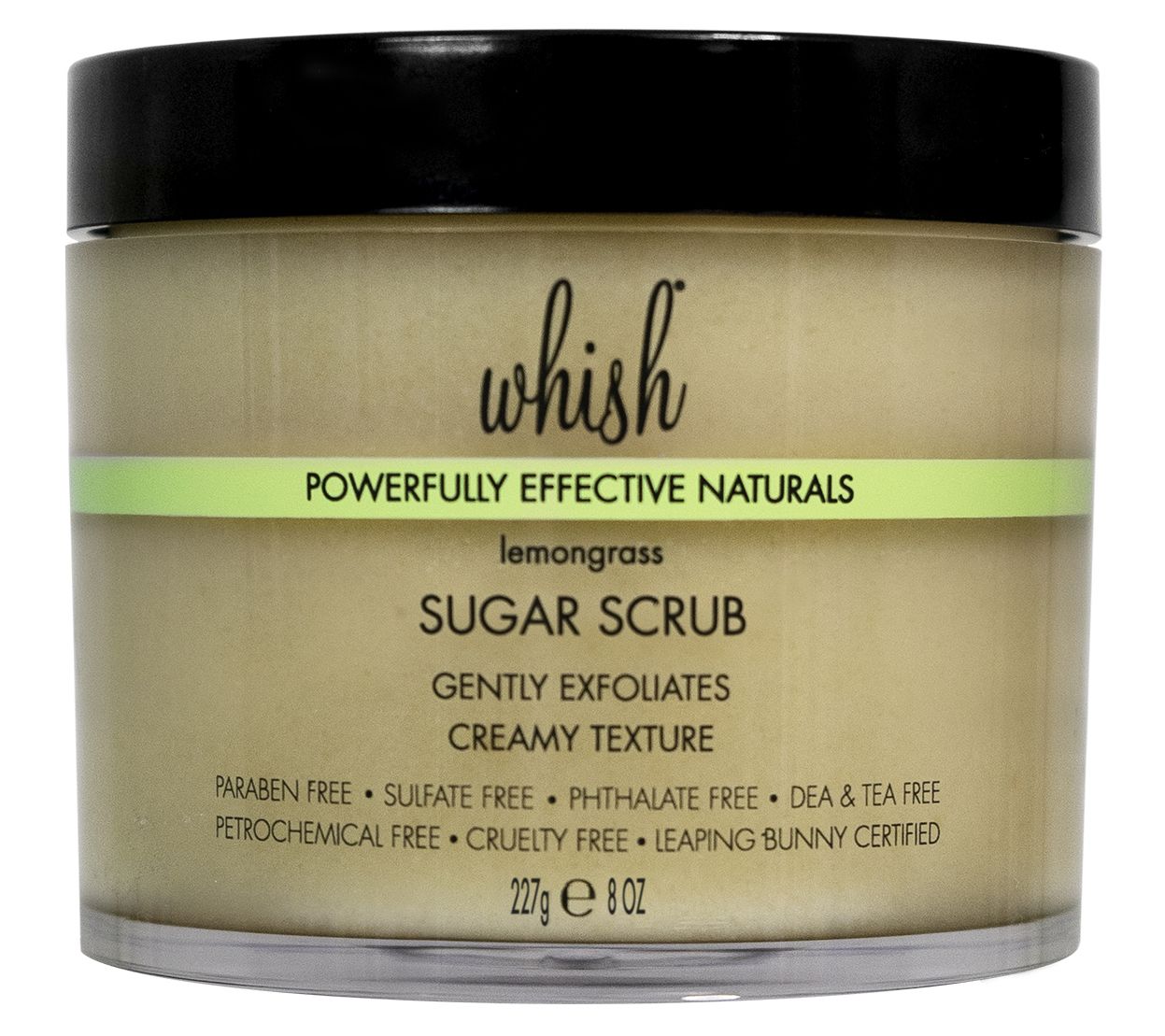 Whish Beauty Sugar Scrub, 8 oz