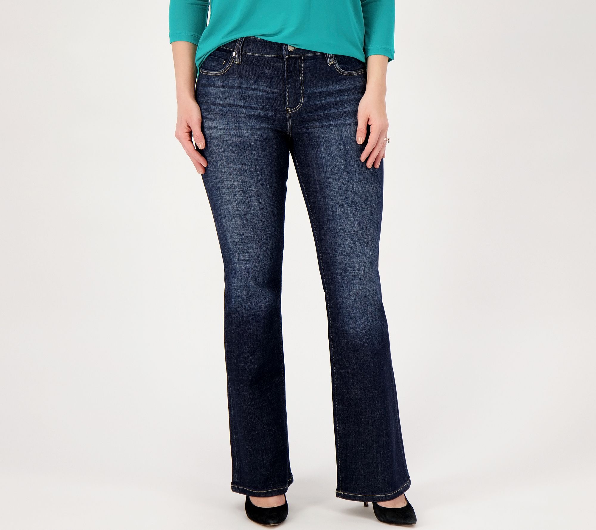 Liverpool Lucy Bootcut Jeans - Castle