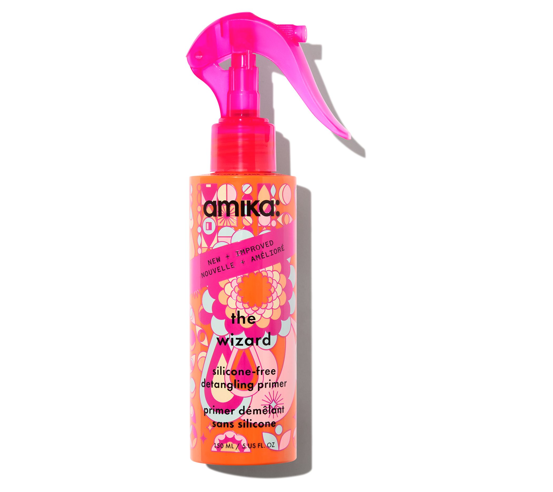 amika The Wizard Silicone-Free Detangling Primer, 5 oz