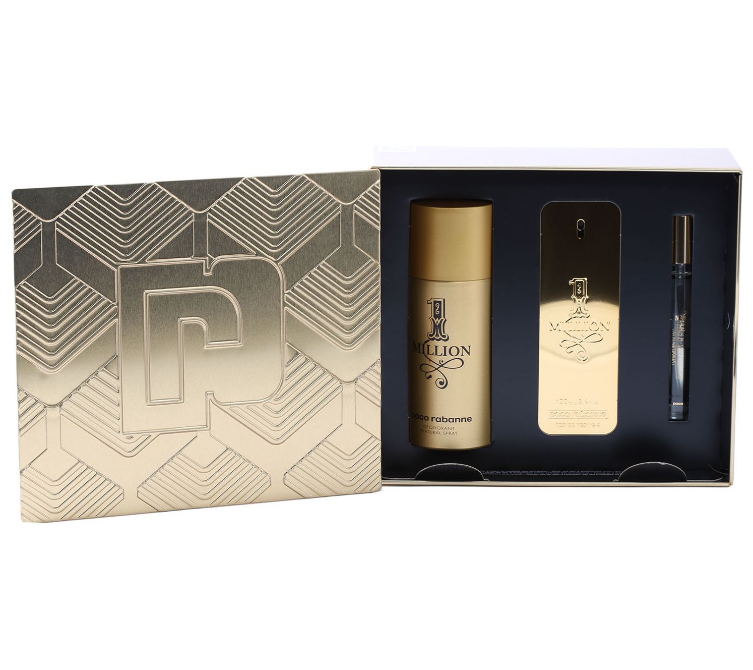 Paco Rabanne One Million Eau de Toilette 3-pc Set