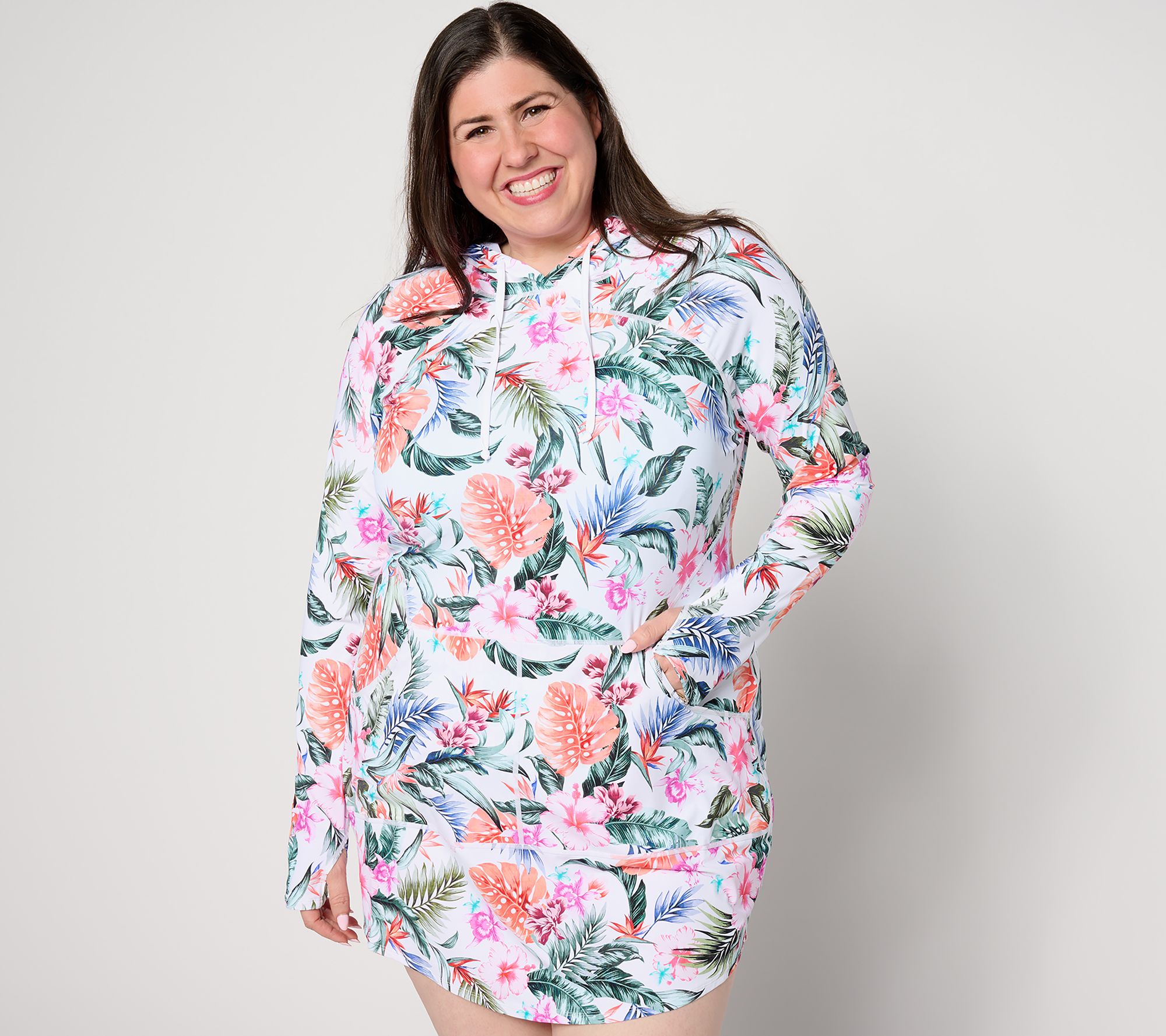 BloqUV x Jantzen Hooded Cover Up Dress